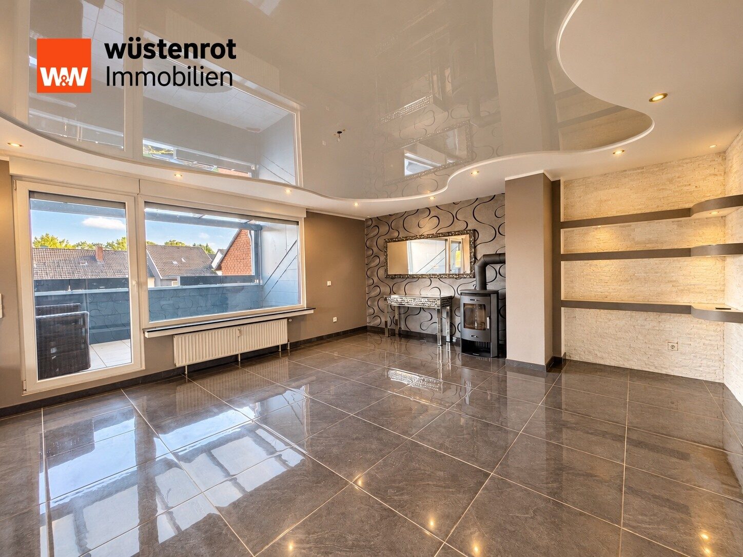 Immobilienangebot - Dortmund - Alle - Alles inklusive auf zwei Ebenen - Traumwohnung mit Wohlfühlloggia