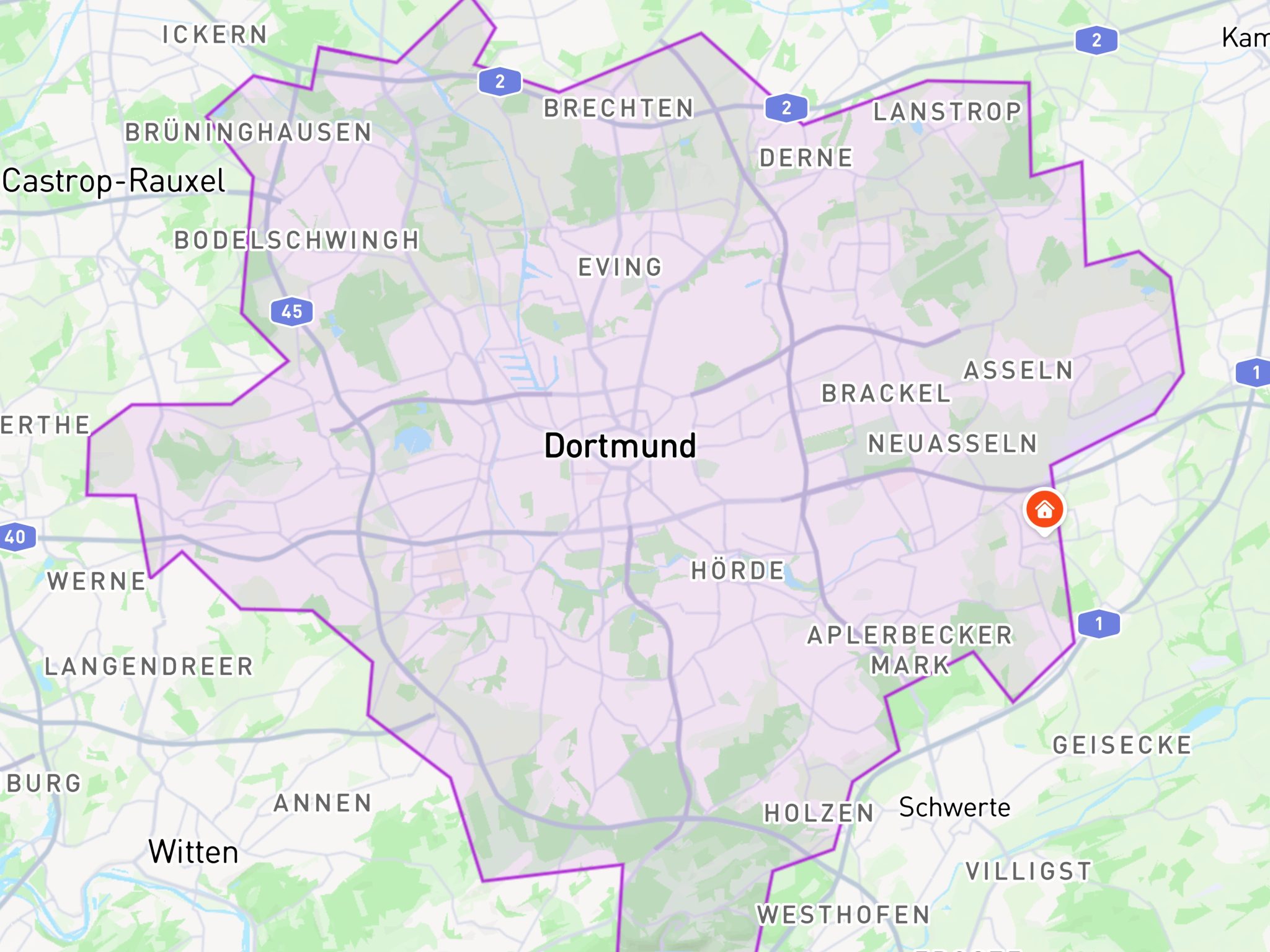 Immobilienangebot - Dortmund - Alle - Alles inklusive auf zwei Ebenen - Traumwohnung mit Wohlfühlloggia