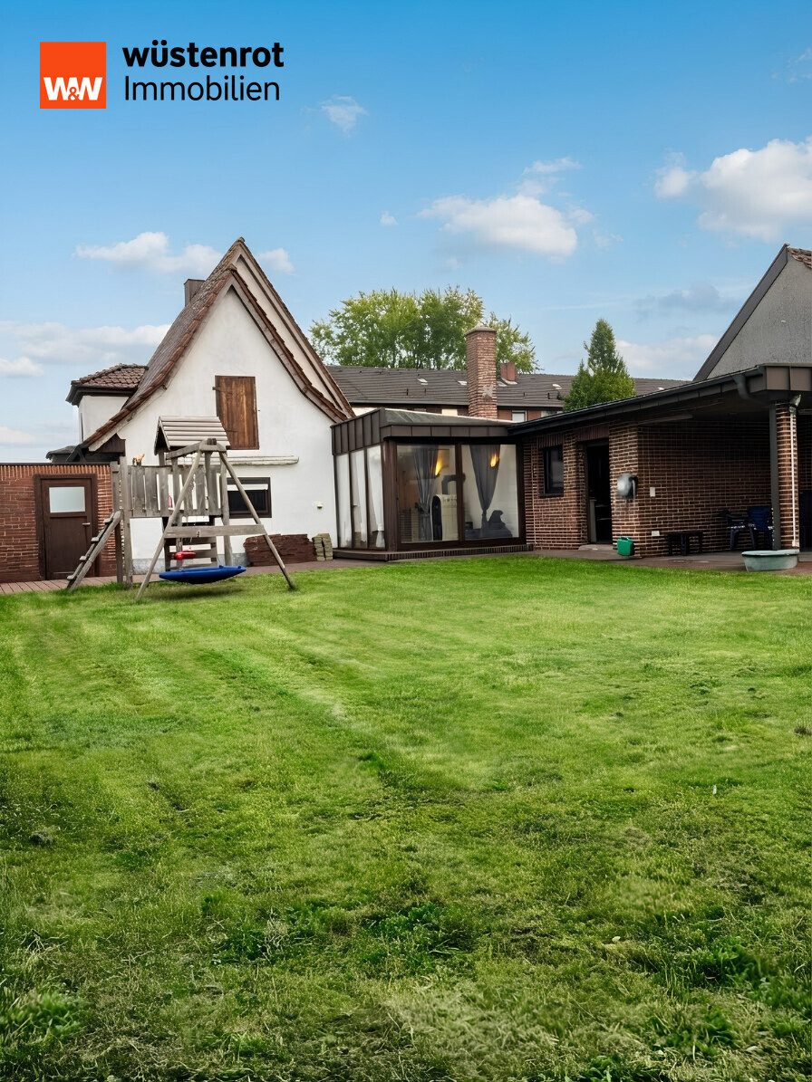 Immobilienangebot - Nordhorn - Alle - Wo das Herz sofort Ja sagt: Freistehendes Charakterhaus mit Kamin in Nordhorn