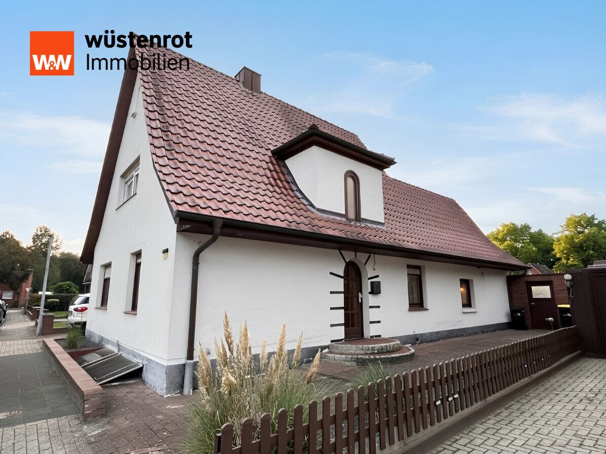 Immobilienangebot - Nordhorn - Alle - Wo das Herz sofort Ja sagt: Freistehendes Charakterhaus mit Kamin in Nordhorn