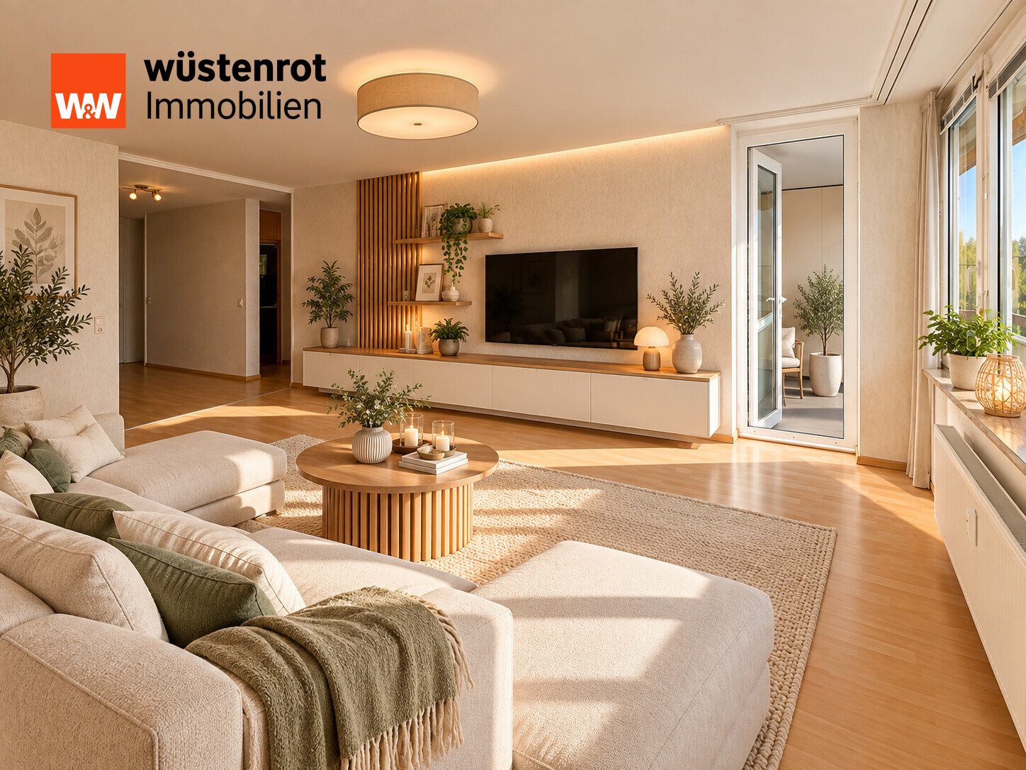 Immobilienangebot - Nürtingen - Alle - Renovierte 3-Zimmer-Wohnung mit zwei Balkonen, Aufzug, Garage und BARRIEREFREI!!