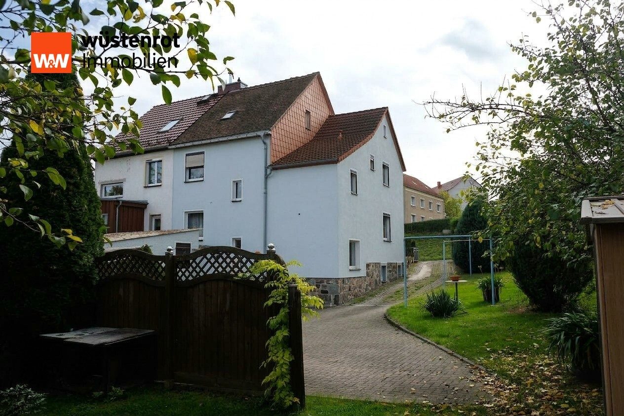 Ansicht Immobilienangebot - Nossen - Alle - Großzügige Doppelhaushälfte mit 140 m², großem Grundstück und vielseitigen Nutzungsmöglichkeiten!