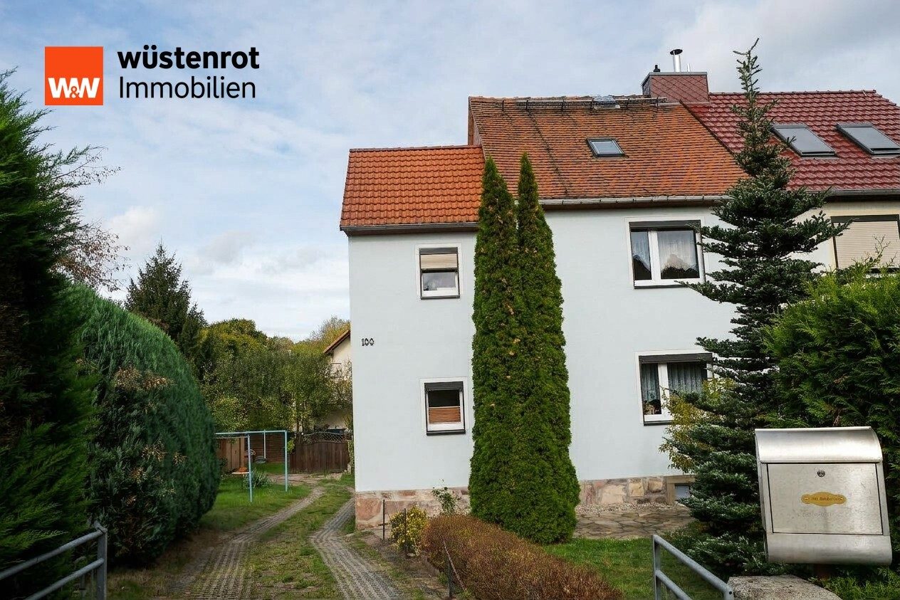 Immobilienangebot - Nossen - Alle - Großzügige Doppelhaushälfte mit 140 m², großem Grundstück und vielseitigen Nutzungsmöglichkeiten!