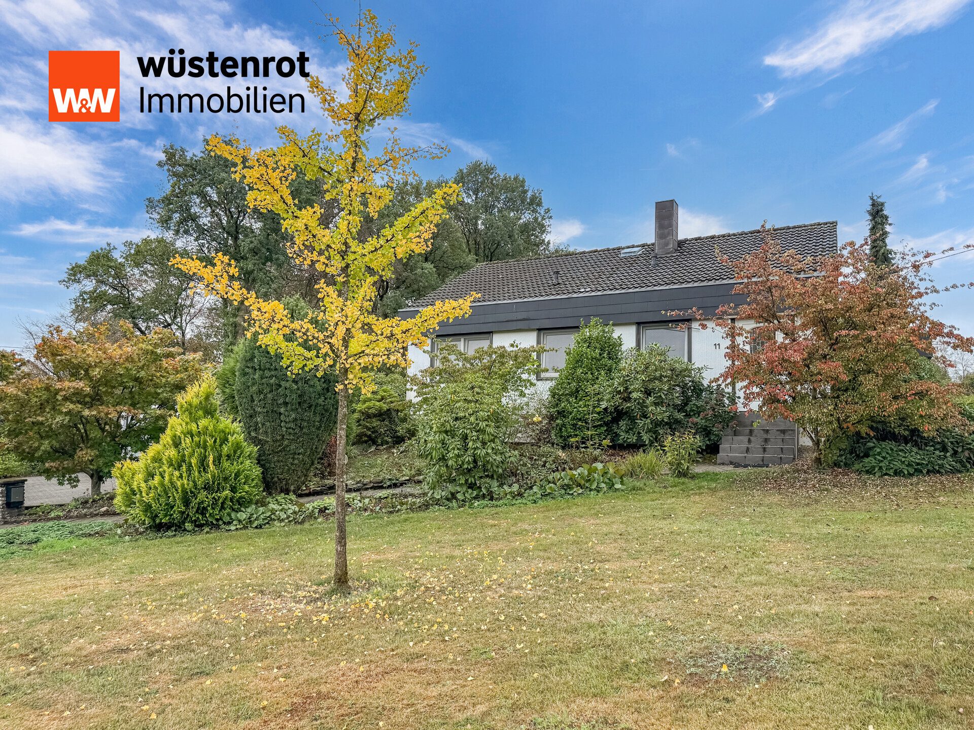 Immobilienangebot - Weiskirchen - Alle - Ein Paradies für Naturliebhaber: Bungalow-Idylle auf parkähnlichem Anwesen