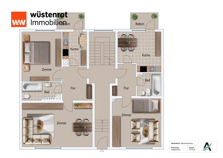 Immobilienangebot - Pforzheim - Alle - Attraktives 8-Familienhaus als Kapitalanlage – voll vermietet mit laufenden Mieteinnahmen
