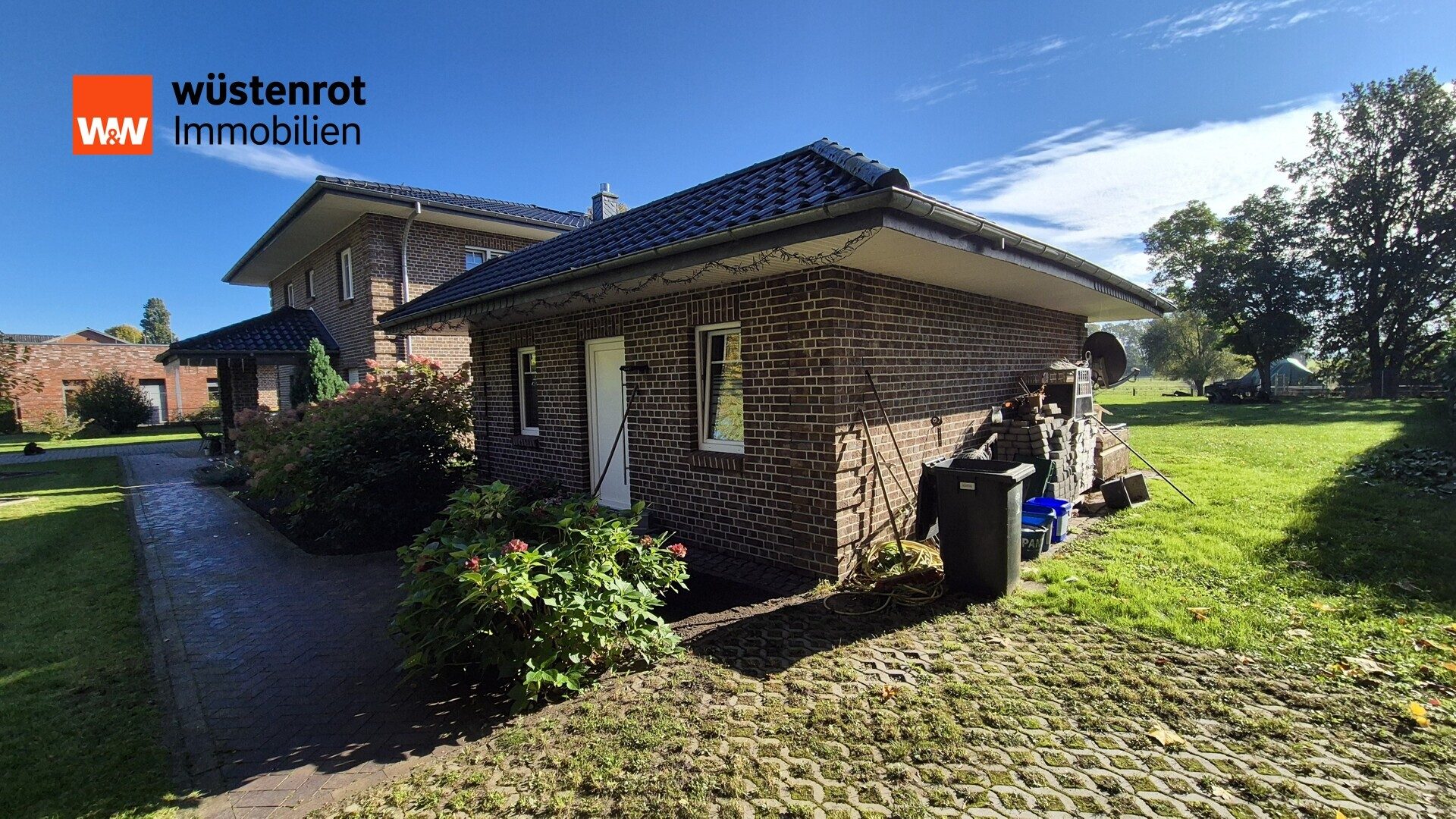 Immobilienangebot - Brenz / Alt Brenz - Alle - Hocheffizientes EFH mit viel Land Bürogebäude und Doppelgarage in perfekter Randlage von Alt Brenz
