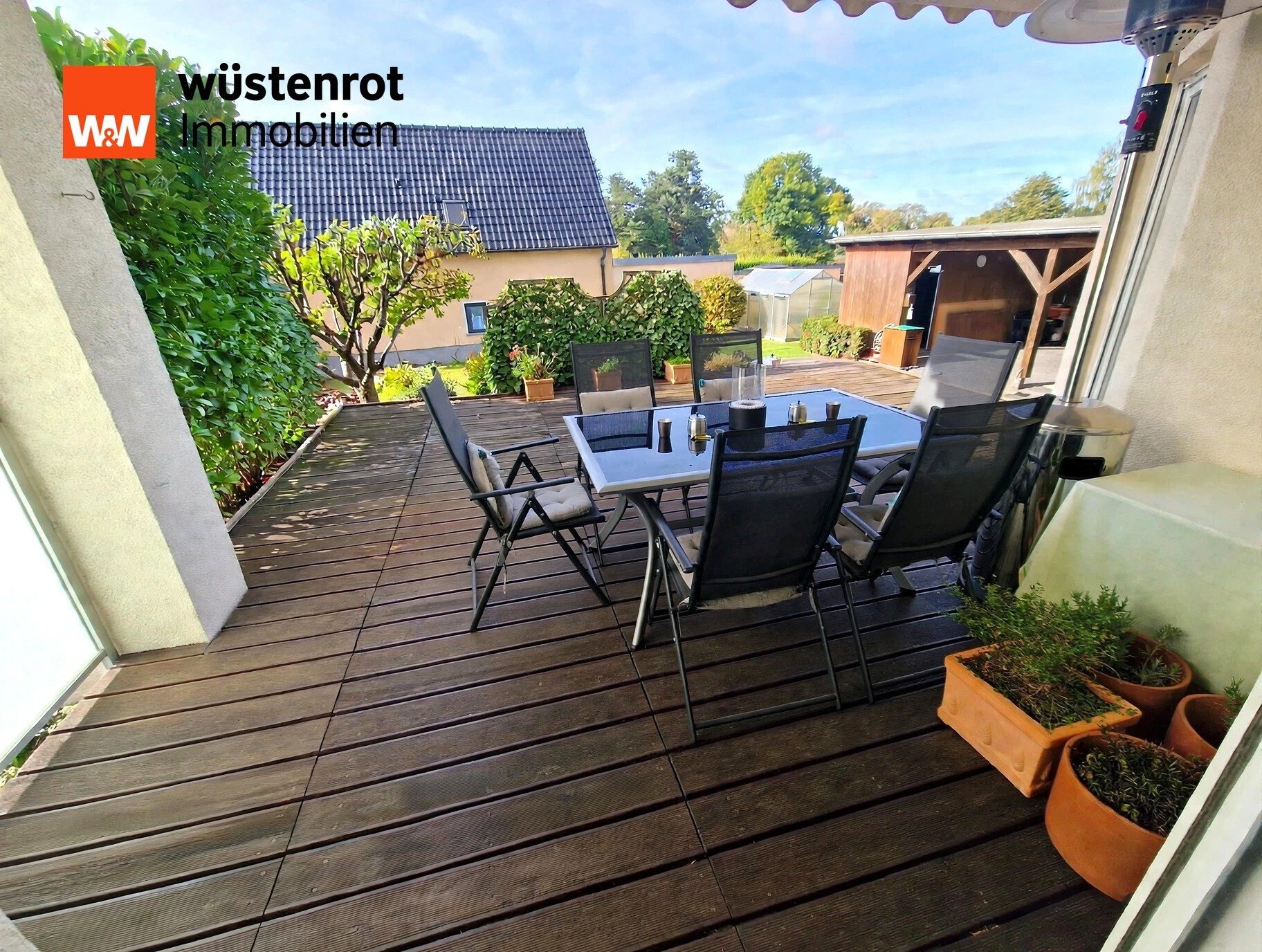 Immobilienangebot - Leipzig - Alle - Leipzig- Familienidylle in Wiederitzsch- Einfamiliehaus mit Garten+ Doppelcarport