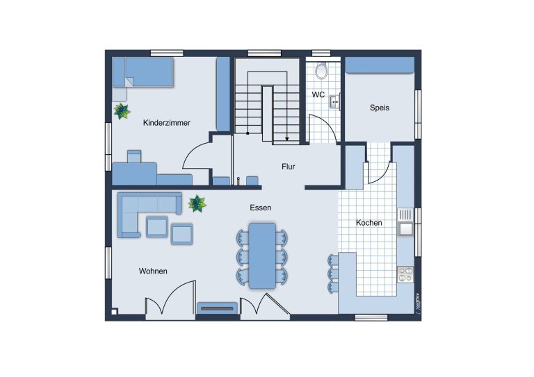 Immobilienangebot - Oberndorf am Neckar / Altoberndorf - Alle - Modernes Familienglück – großzügiges Wohnen mit Einliegerwohnung und Energieklasse A+