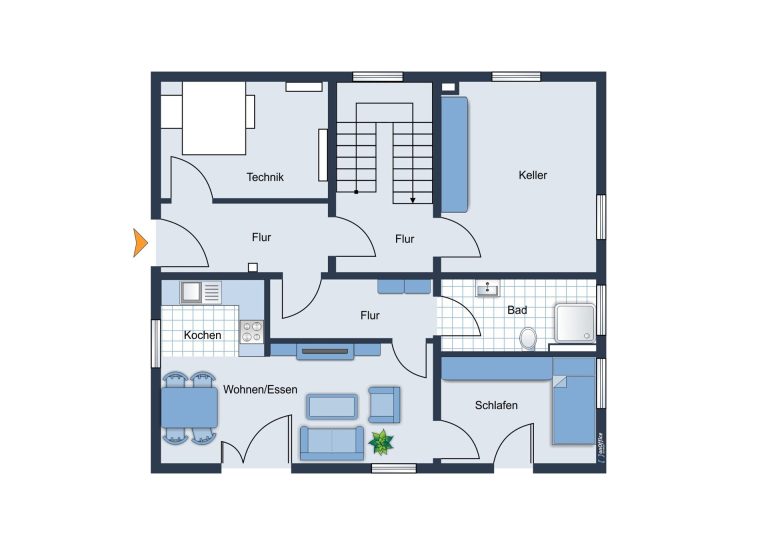 Immobilienangebot - Oberndorf am Neckar / Altoberndorf - Alle - Modernes Familienglück – großzügiges Wohnen mit Einliegerwohnung und Energieklasse A+