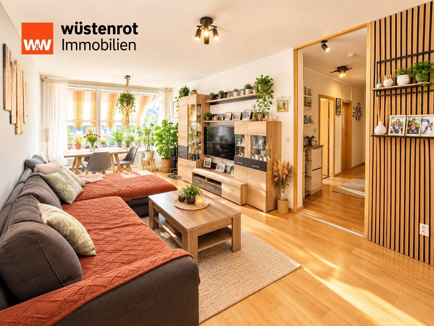 Immobilienangebot - Dietzenbach - Alle - 4-Zi-Eigentumswohnung mit großem Ostbalkon und Tiefgaragenstellplatz in Dietzenbach