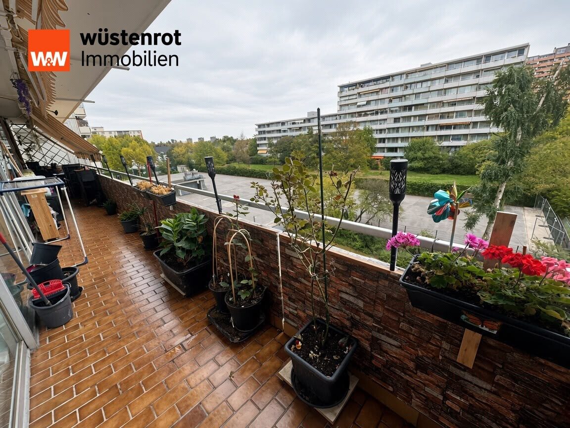 Immobilienangebot - Dietzenbach - Alle - 4-Zi-Eigentumswohnung mit großem Ostbalkon und Tiefgaragenstellplatz in Dietzenbach