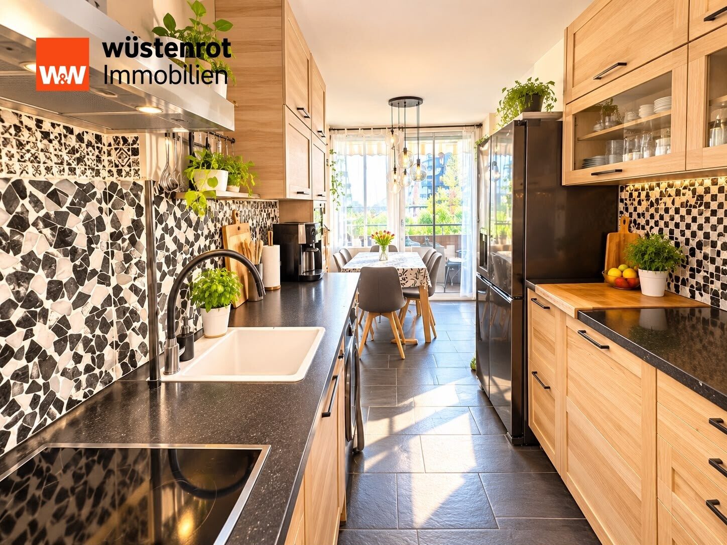 Immobilienangebot - Dietzenbach - Alle - 4-Zi-Eigentumswohnung mit großem Ostbalkon und Tiefgaragenstellplatz in Dietzenbach