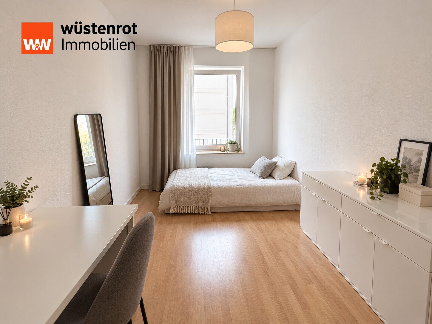 Immobilienangebot - Düsseldorf - Alle - Wohnkomfort mit Balkon – attraktive 3-Zimmer-Wohnung in Düsseldorf Rath