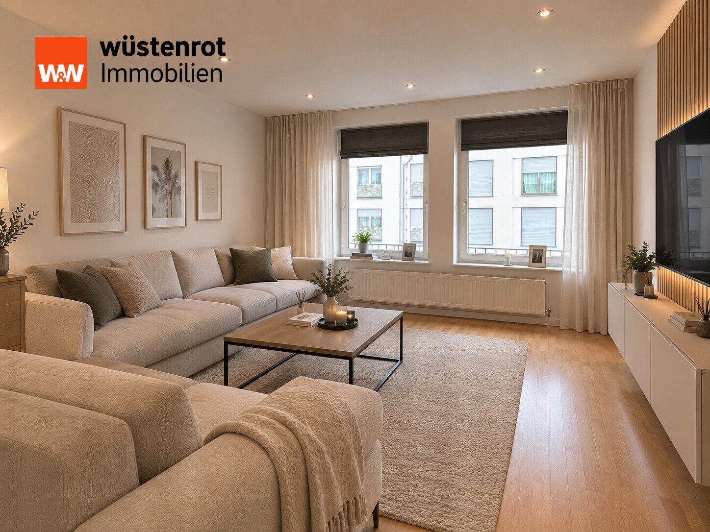 Immobilienangebot - Düsseldorf - Alle - Wohnkomfort mit Balkon – attraktive 3-Zimmer-Wohnung in Düsseldorf Rath