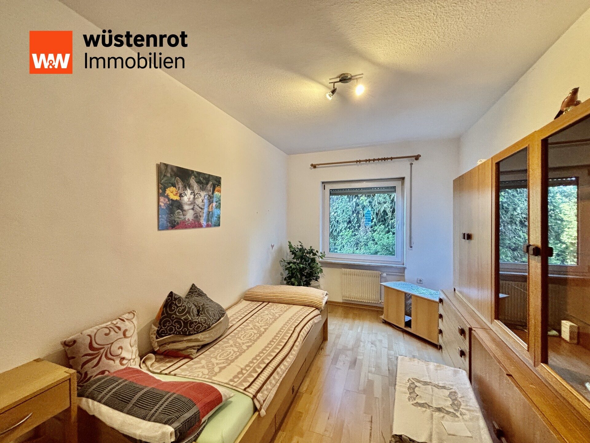 Immobilienangebot - Wolpertswende - Alle - 3,5 Zimmer Erdgeschosswohnung mit Garten in ruhiger Wohnlage