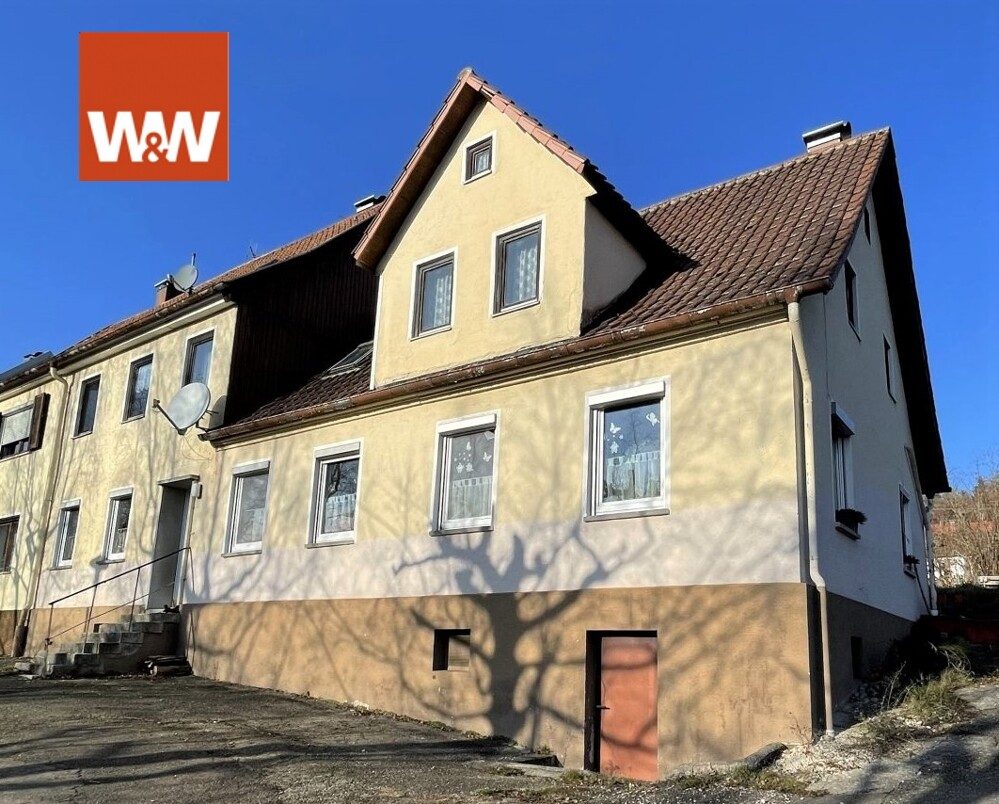 Immobilienangebot - Abtsgmünd - Alle - Einfamilienhaus mit viel Potenzial zur Wohnraumerweiterung in Abtsgmünd