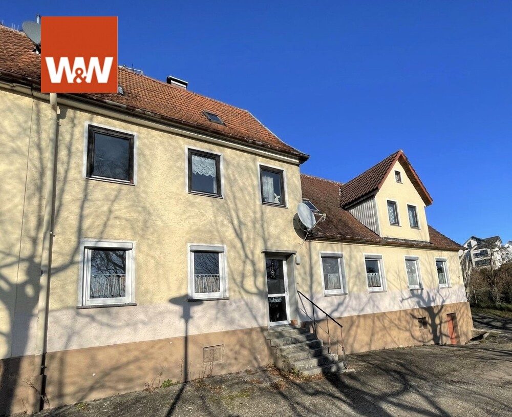 Immobilienangebot - Abtsgmünd - Alle - Einfamilienhaus mit viel Potenzial zur Wohnraumerweiterung in Abtsgmünd