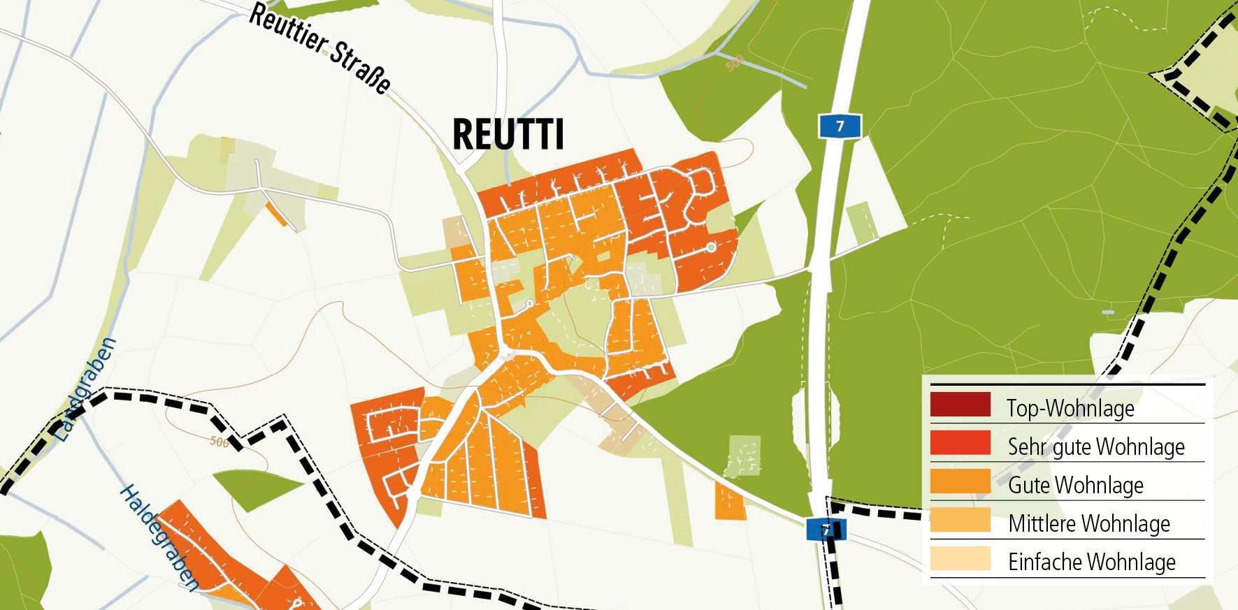 Wohnlagenkarte-2025_Reutti_Tentschert Immobilien Ulm