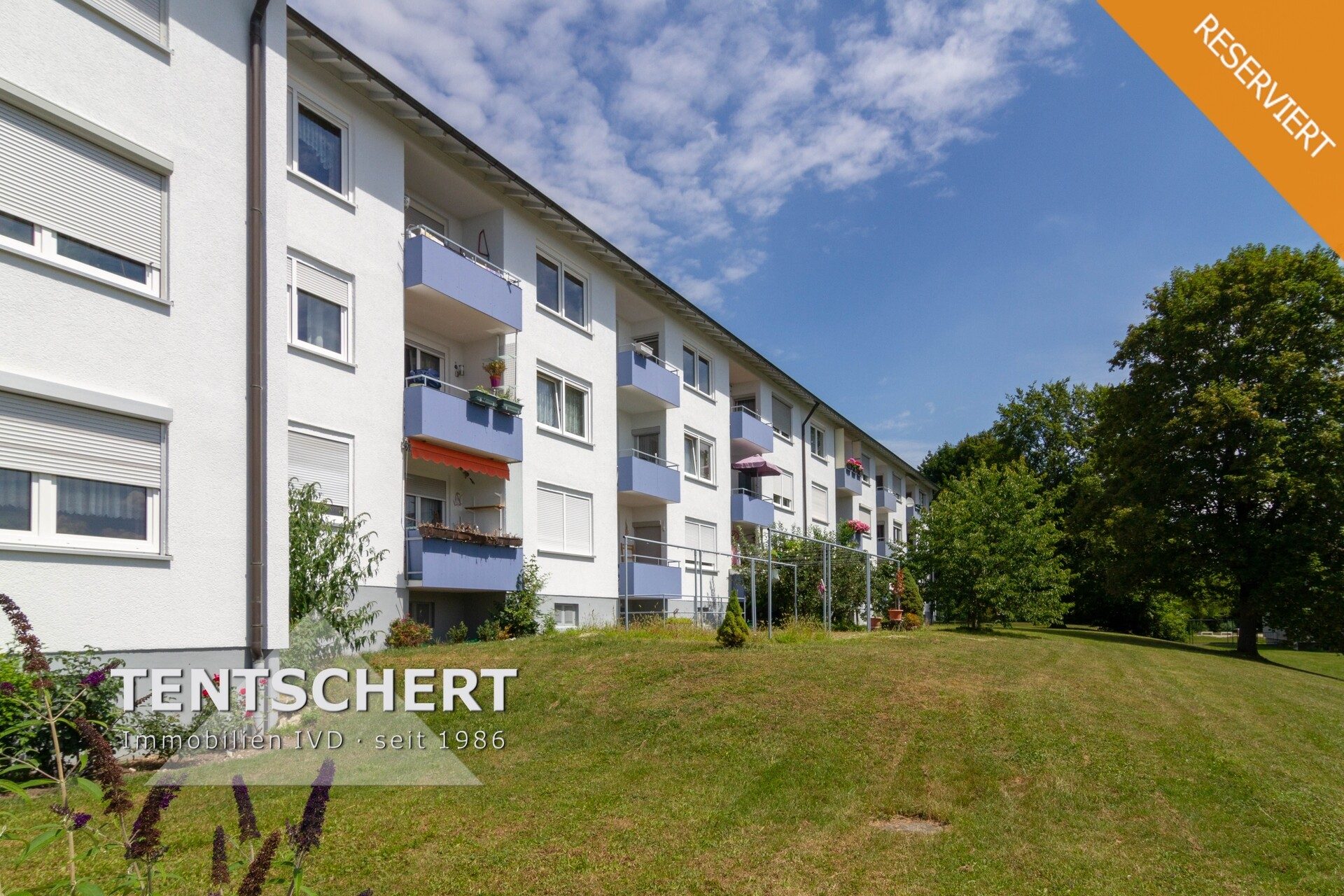 Kurz Reserviert Immobilienangebot - Ulm - Alle - 2-Zimmer-Wohnung mit Weitblick!