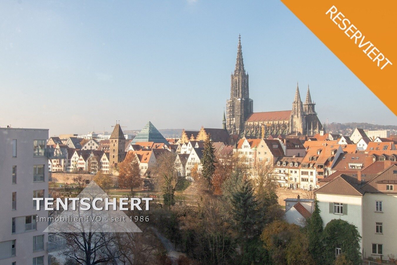 Kurz reserviert Immobilienangebot - Neu-Ulm - Alle - Schöner Wohnen mit dem Blick auf das Ulmer Münster