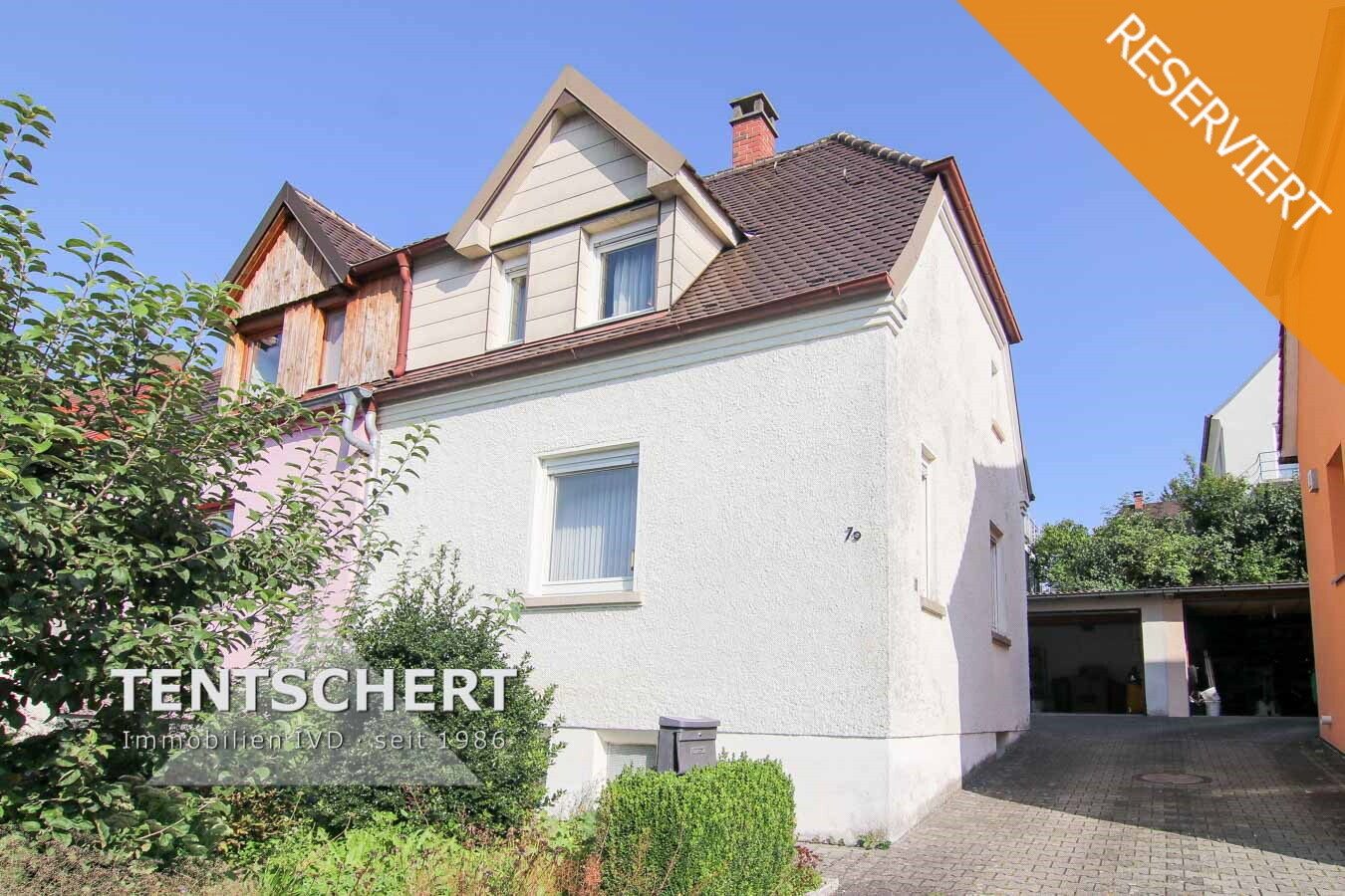 Immobilienangebot - Ulm - Alle - Klein & gemütlich: Doppelhaushälfte in Ulm-Söflingen