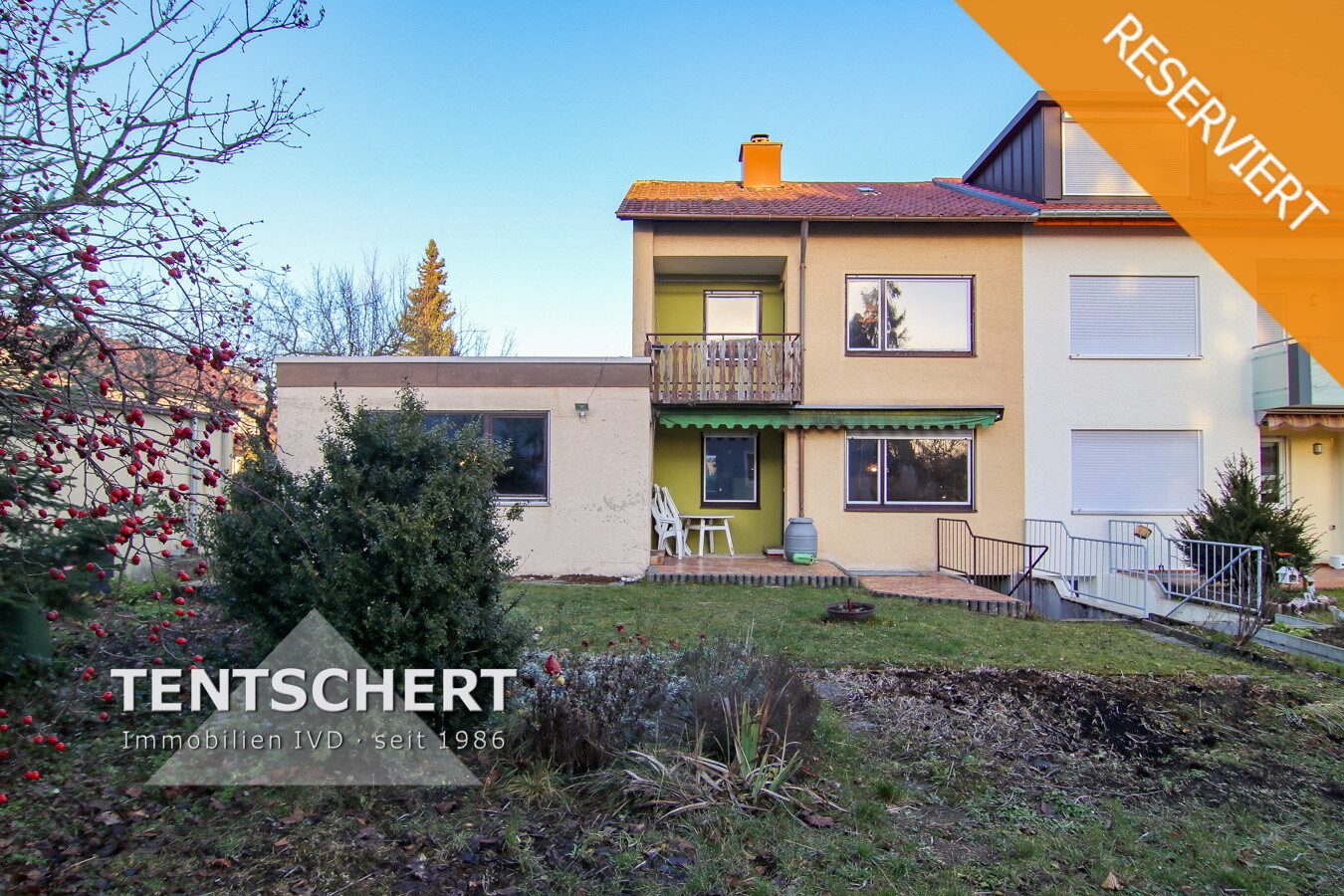 Immobilienangebot - Ehingen - Alle - Reiheneckhaus mit großem Grundstück und Garage