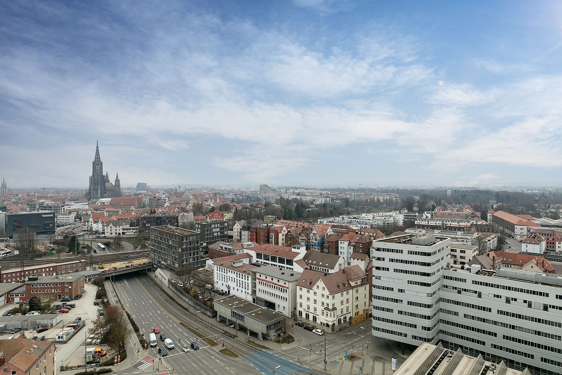 Immobilienangebot - Ulm - Alle - 2-Zimmer-Wohnung in der City mit Münsterblick!