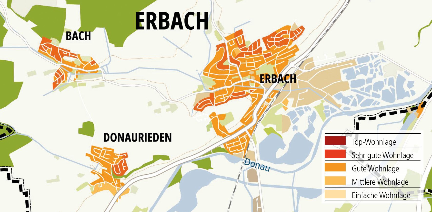 Wohnlagenkarte-2025_Erbach_Tentschert Immobilien Ulm