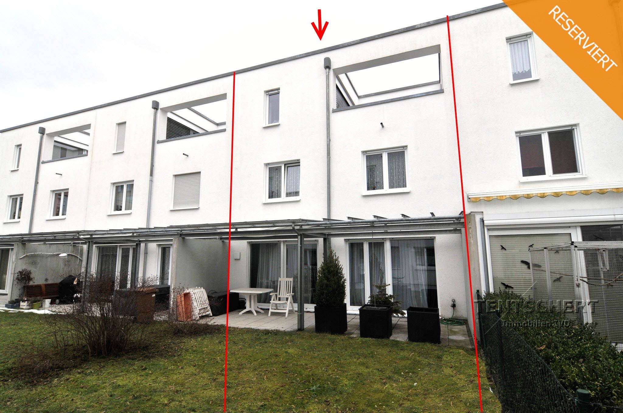 Tentschert Immobilien GmbH & Co. KG - Immobilienangebot - 89077 Ulm - Söflingen - Reihenhaus - Modernes Reihenmittelhaus in beliebter Lage - PROVISIONSFREI