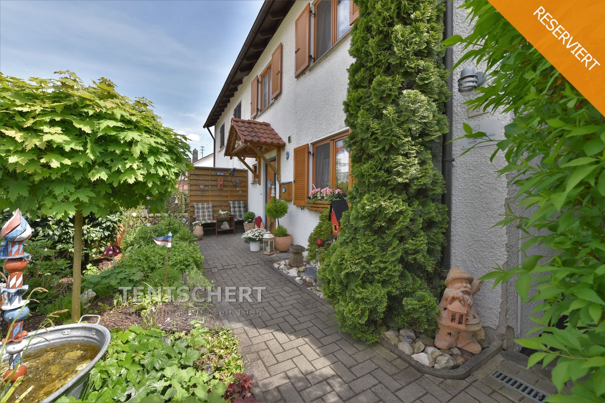Tentschert Immobilien GmbH & Co. KG - Immobilienangebot - 89275 Elchingen - Elchingen - Doppelhaushälfte - Oberelchingen - Doppelhaushälfte mit Weitblick & Charme ++PROVISIONSFREI++