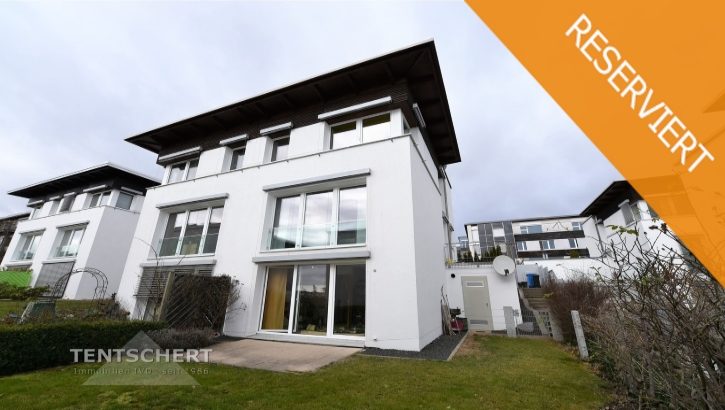 001KurzAnsicht Tentschert Immobilien GmbH & Co. KG - Immobilienangebot - 89075 Ulm - Eselsberg - Doppelhaushälfte - Moderne Doppelhaushälfte am Ulmer Eselsberg