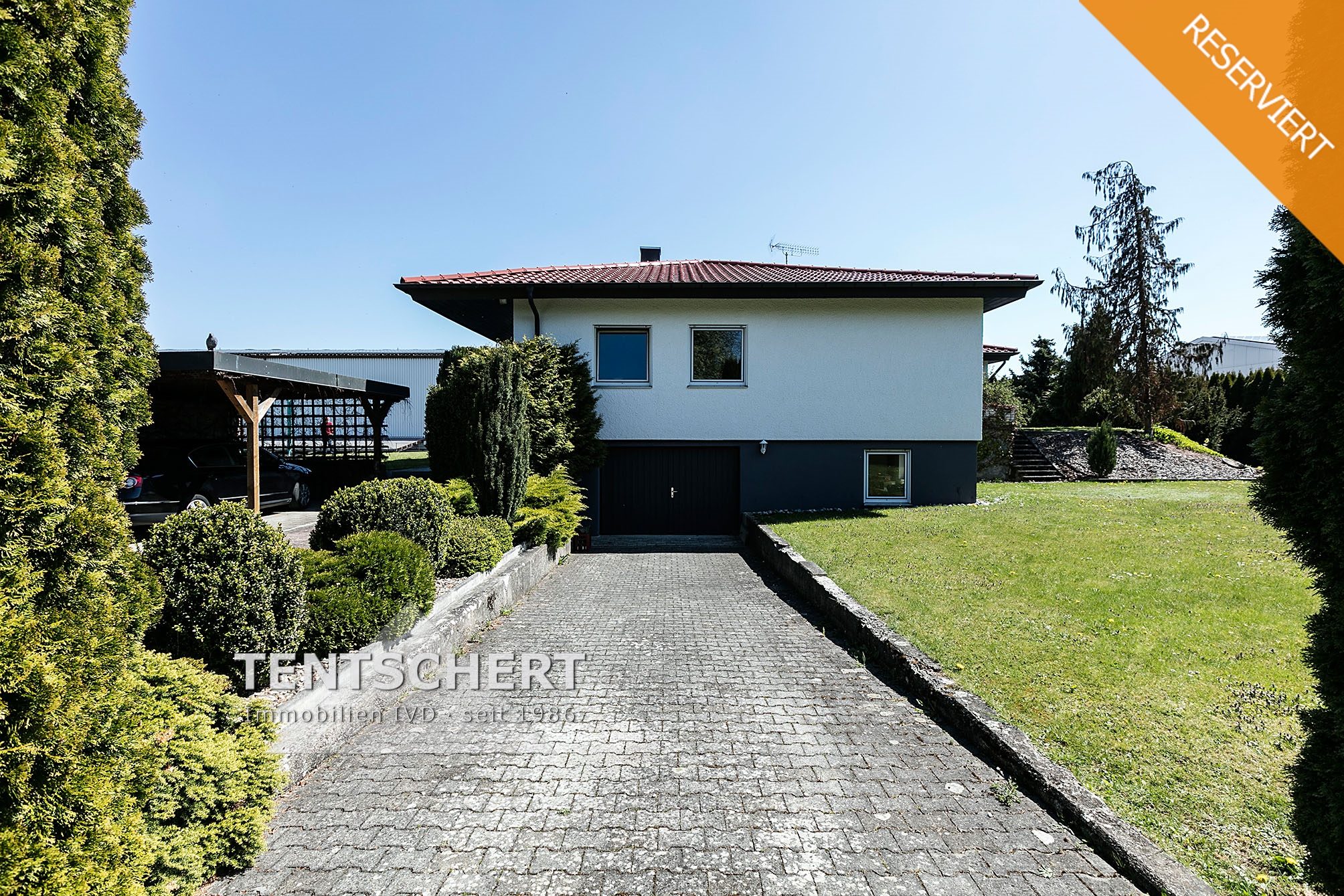 Tentschert Immobilien GmbH & Co. KG - Immobilienangebot - 89155 Erbach - Erbach - Zweifamilienhaus - Doppeltes Glück! Doppelbungalow mit Baugrundstück