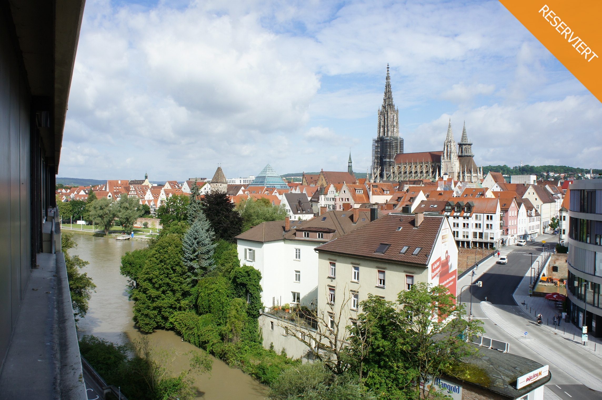 001KurzKurz Reserviert Tentschert Immobilien GmbH & Co. KG - Immobilienangebot - 89231 Neu-Ulm - Mitte - Wohnungen - 1-Zimmer-Wohnung mit TG-Stpl. und Münsterblick!