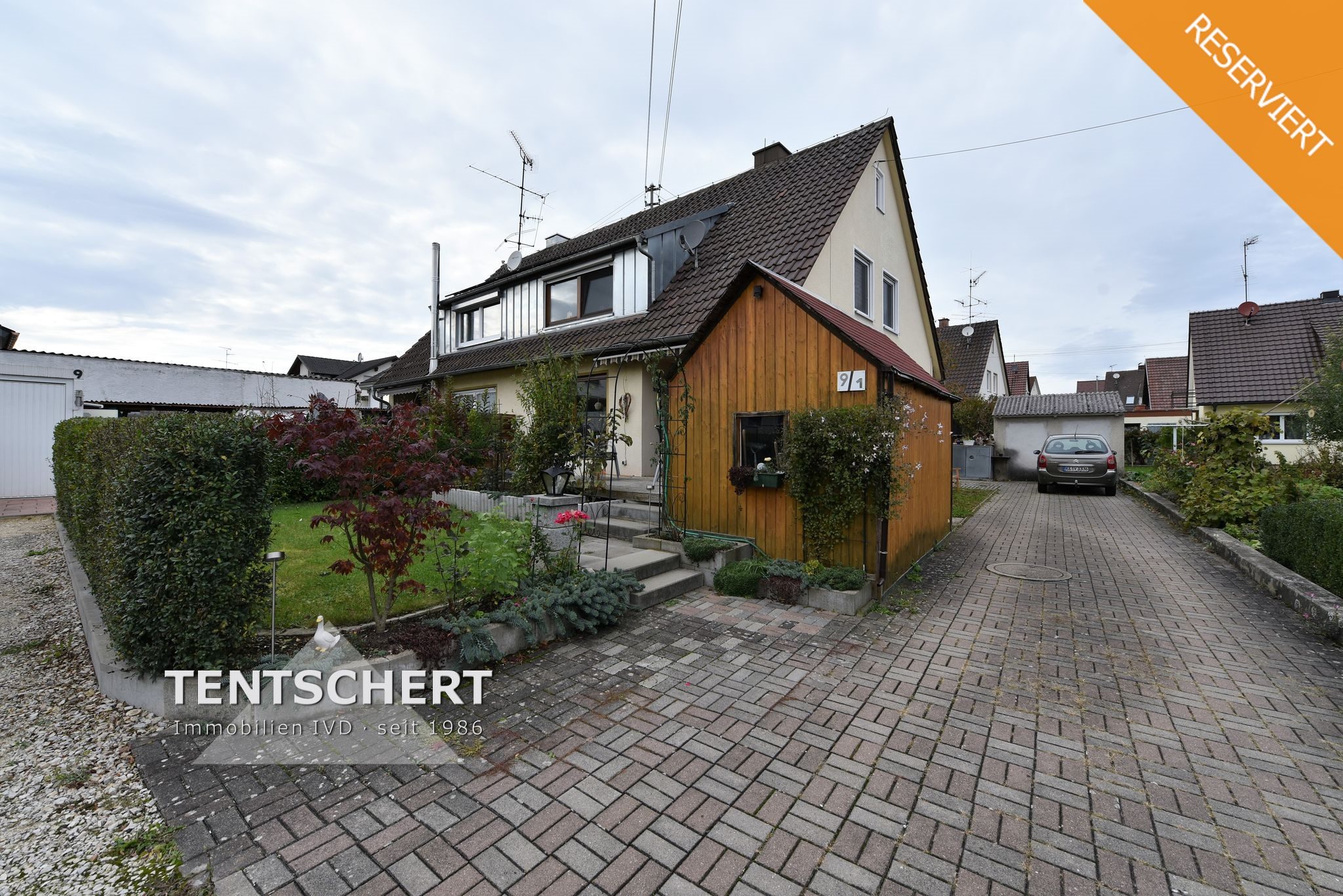 Tentschert Immobilien GmbH & Co. KG - Immobilienangebot - 89611 Obermarchtal - Obermarchtal - Doppelhaushälfte - Gemütliche Doppelhaushälfte in Obermarchtal