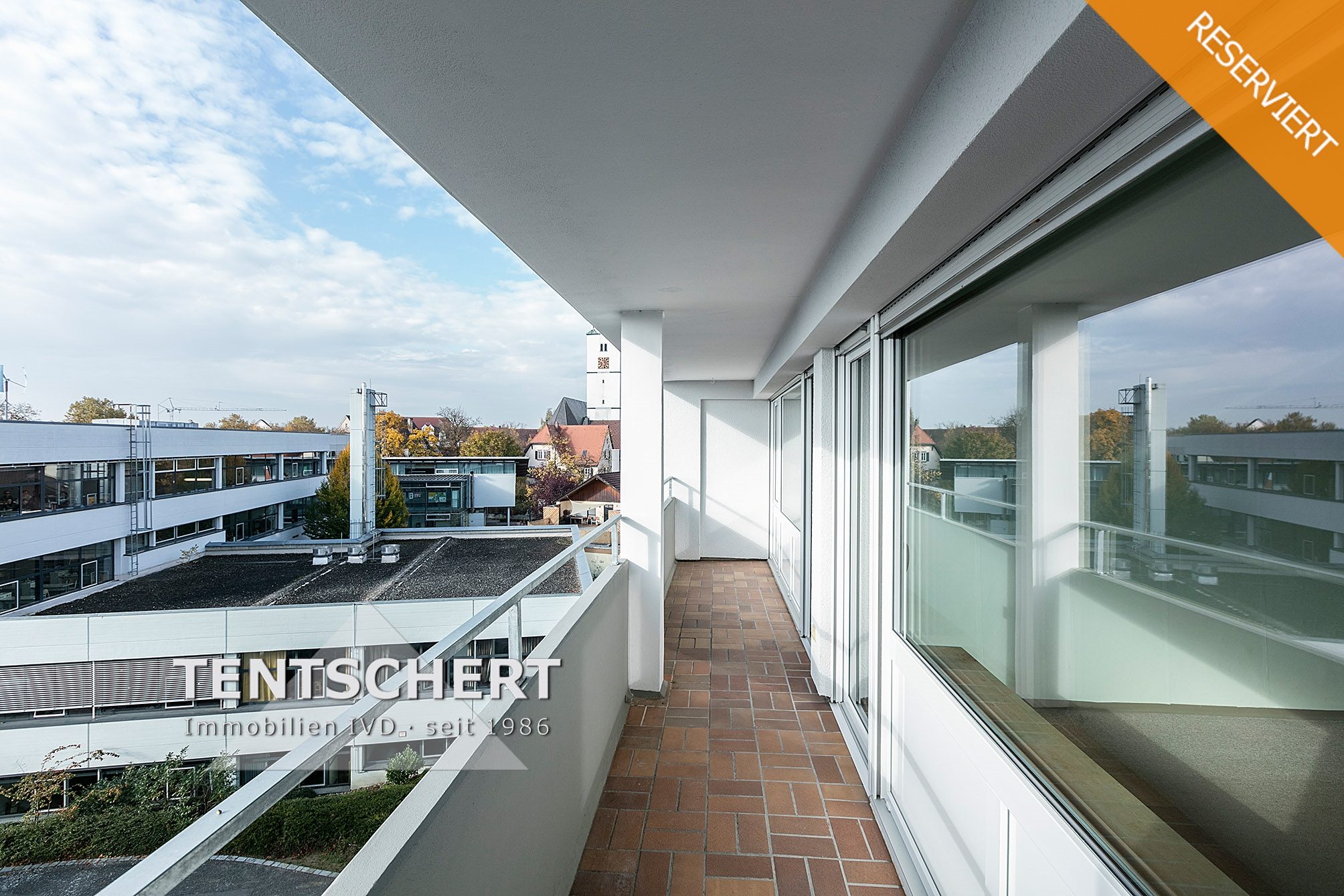 Tentschert Immobilien GmbH & Co. KG - Immobilienangebot - 89129 Langenau - Langenau - Wohnungen - 4-Zimmer-Wohnung mit großem Balkon und Tiefgaragenplatz