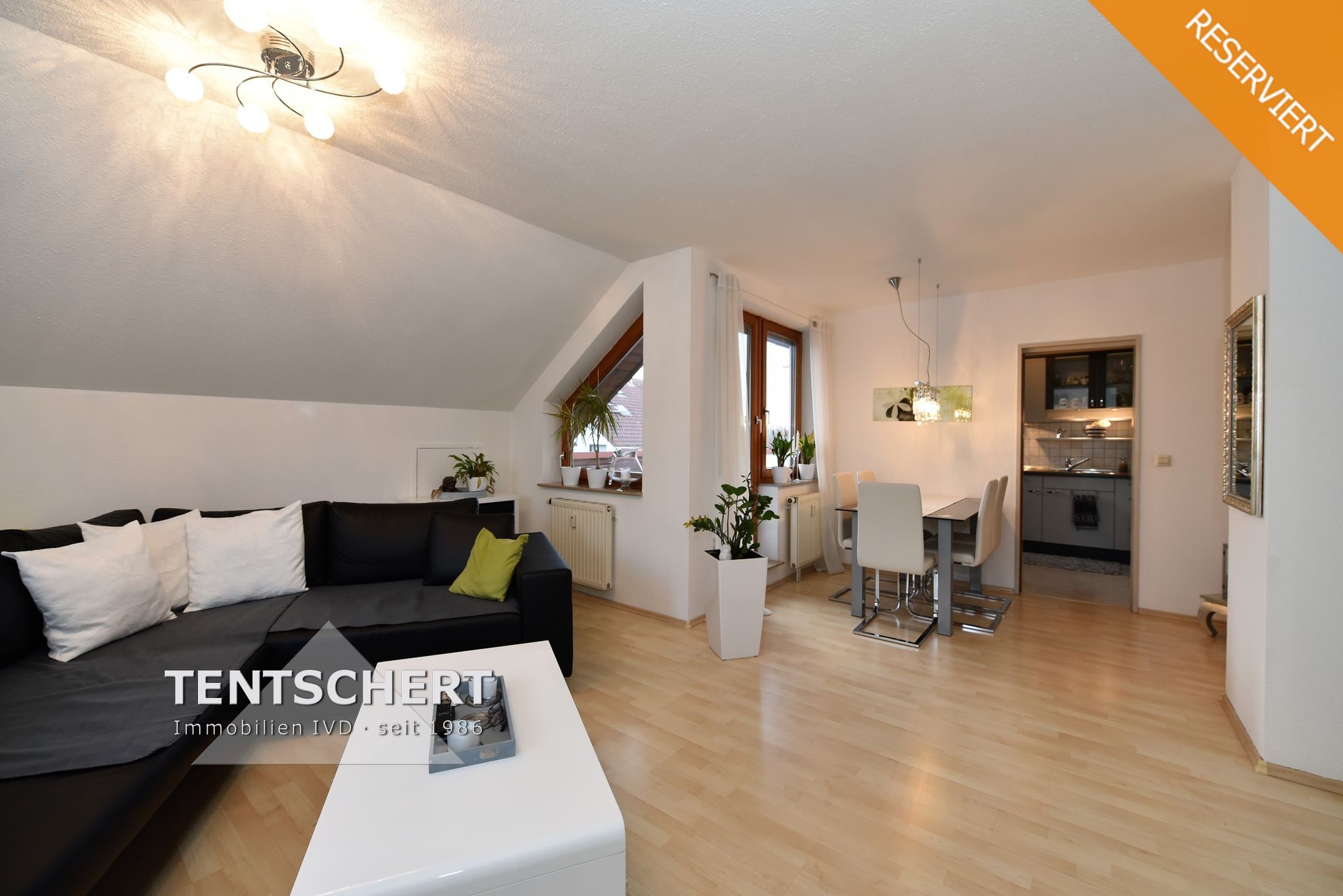 Tentschert Immobilien GmbH & Co. KG - Immobilienangebot - 89250 Senden - Senden - Wohnungen - PROVISIONSFREI: Wunderbare 2-Zi.-Whg. inkl. TG für Eigennutzer oder Kapitalanleger
