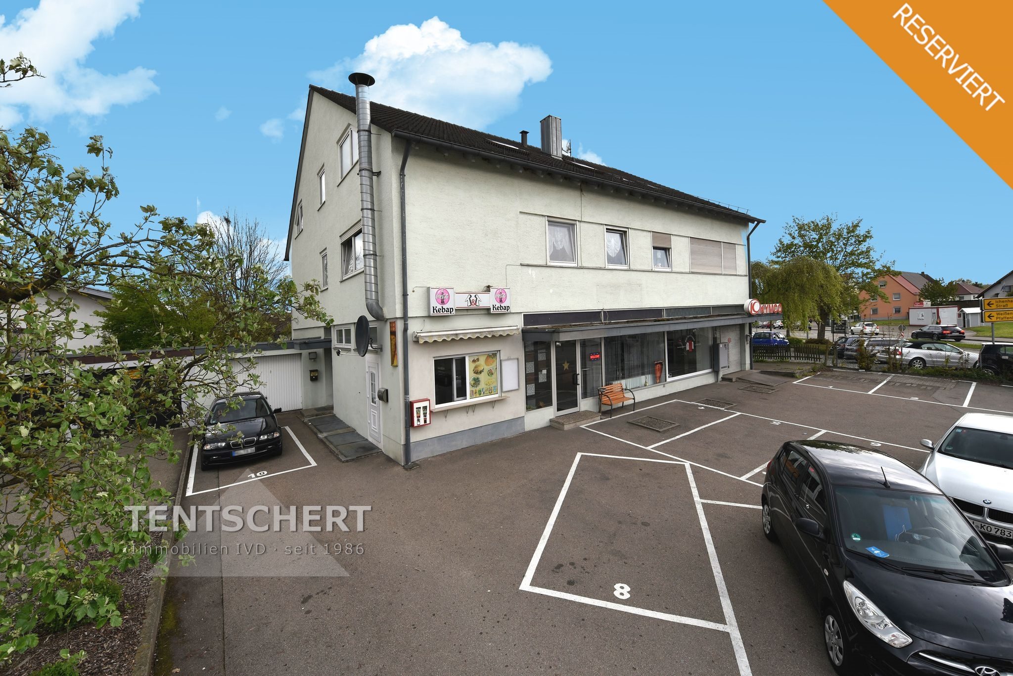 001KurzKurz reserviert Tentschert Immobilien GmbH & Co. KG - Immobilienangebot - 89278 Nersingen - Nersingen - Läden/SB-Märkte - Imbiss / EG-Laden mit starker Rendite -- 6,8%