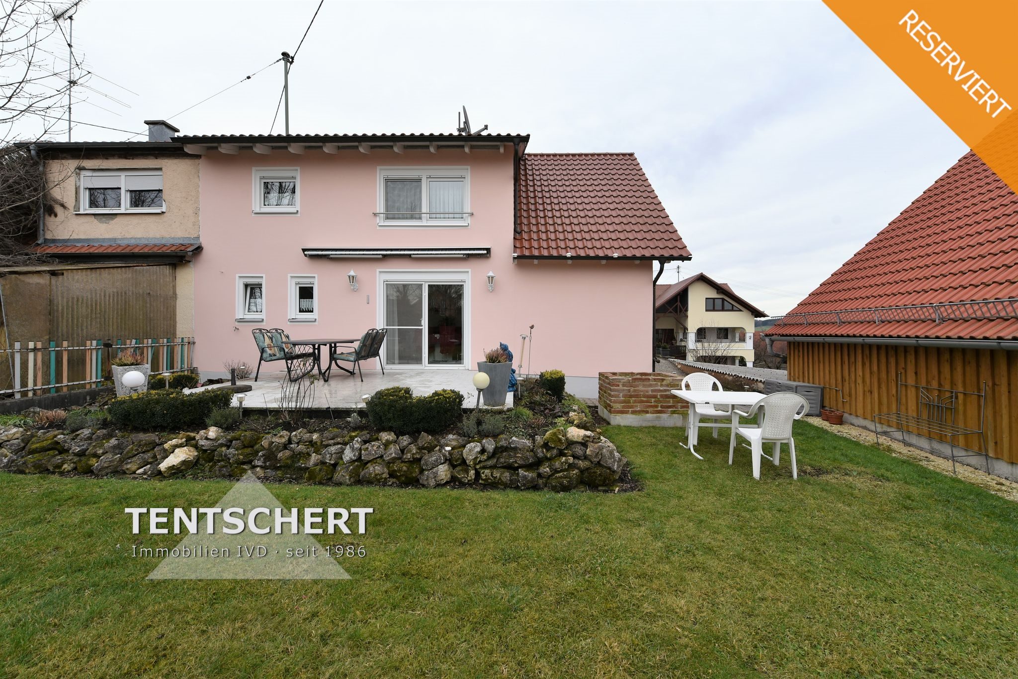 Tentschert Immobilien GmbH & Co. KG - Immobilienangebot - 86488 Breitenthal - Breitenthal - Doppelhaushälfte - Reizvolle Doppelhaushälfte in ländlicher Idylle