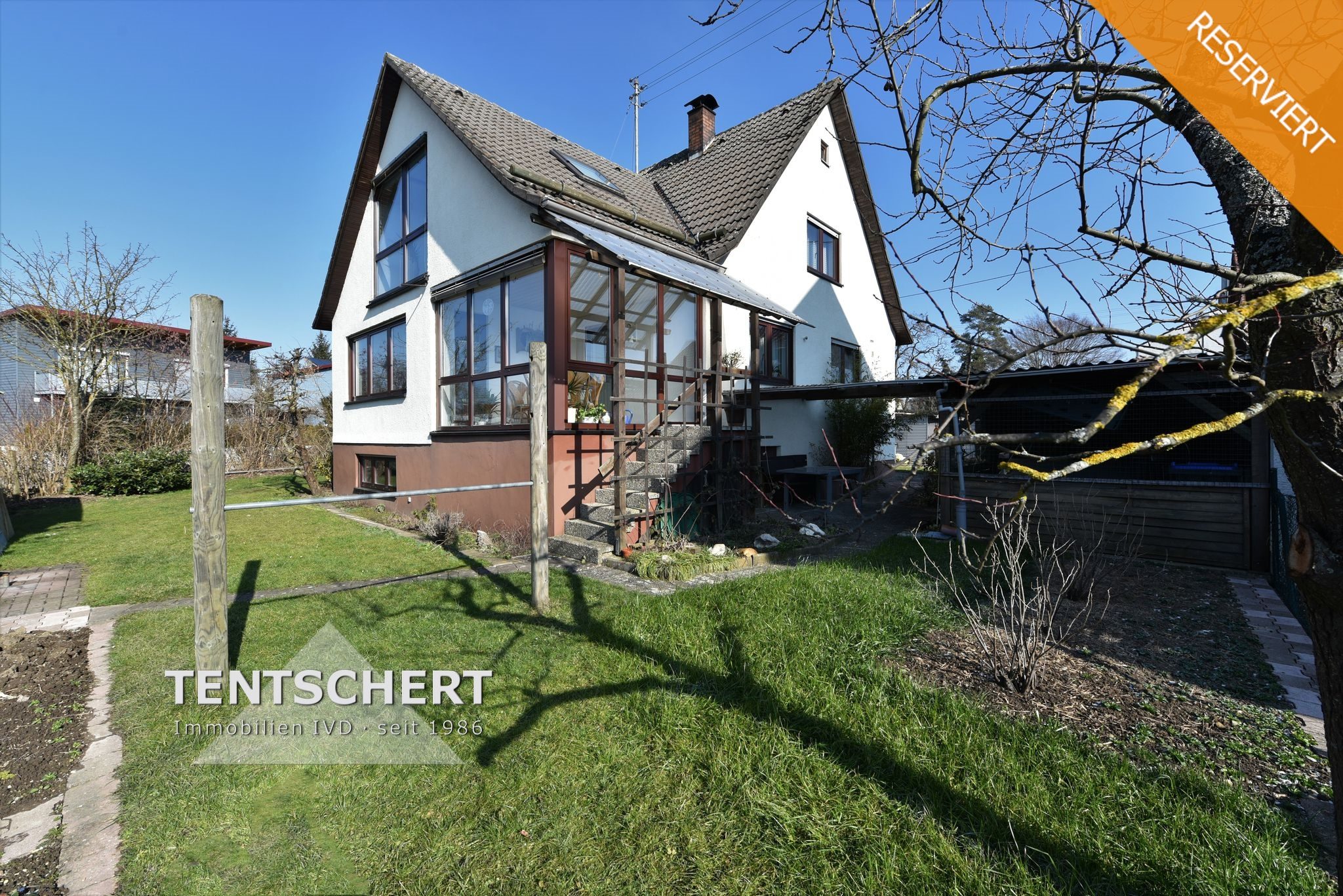 001KurzKurz Reserviert Tentschert Immobilien GmbH & Co. KG - Immobilienangebot - 89233 Neu-Ulm - Burlafingen - Einfamilienhaus - Einfamilienhaus mit Einliegerwohnung in Burlafingen