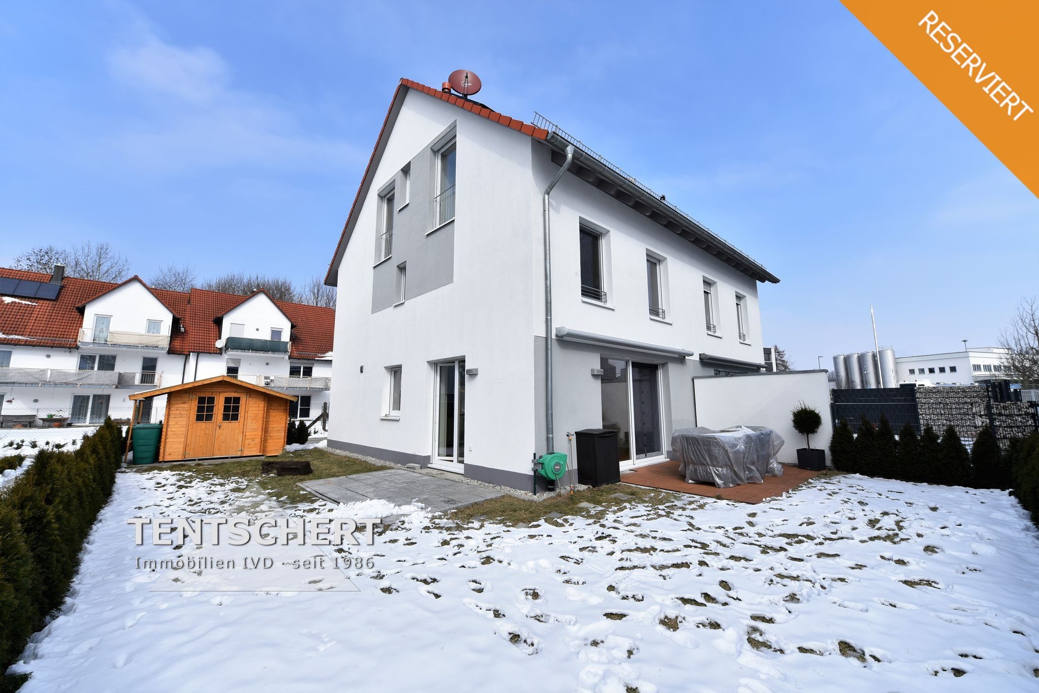 Tentschert Immobilien GmbH & Co. KG - Immobilienangebot - 89231 Neu-Ulm - Schwaighofen - Doppelhaushälfte - Neuwertige Doppelhaushälfte - sofort verfügbar!