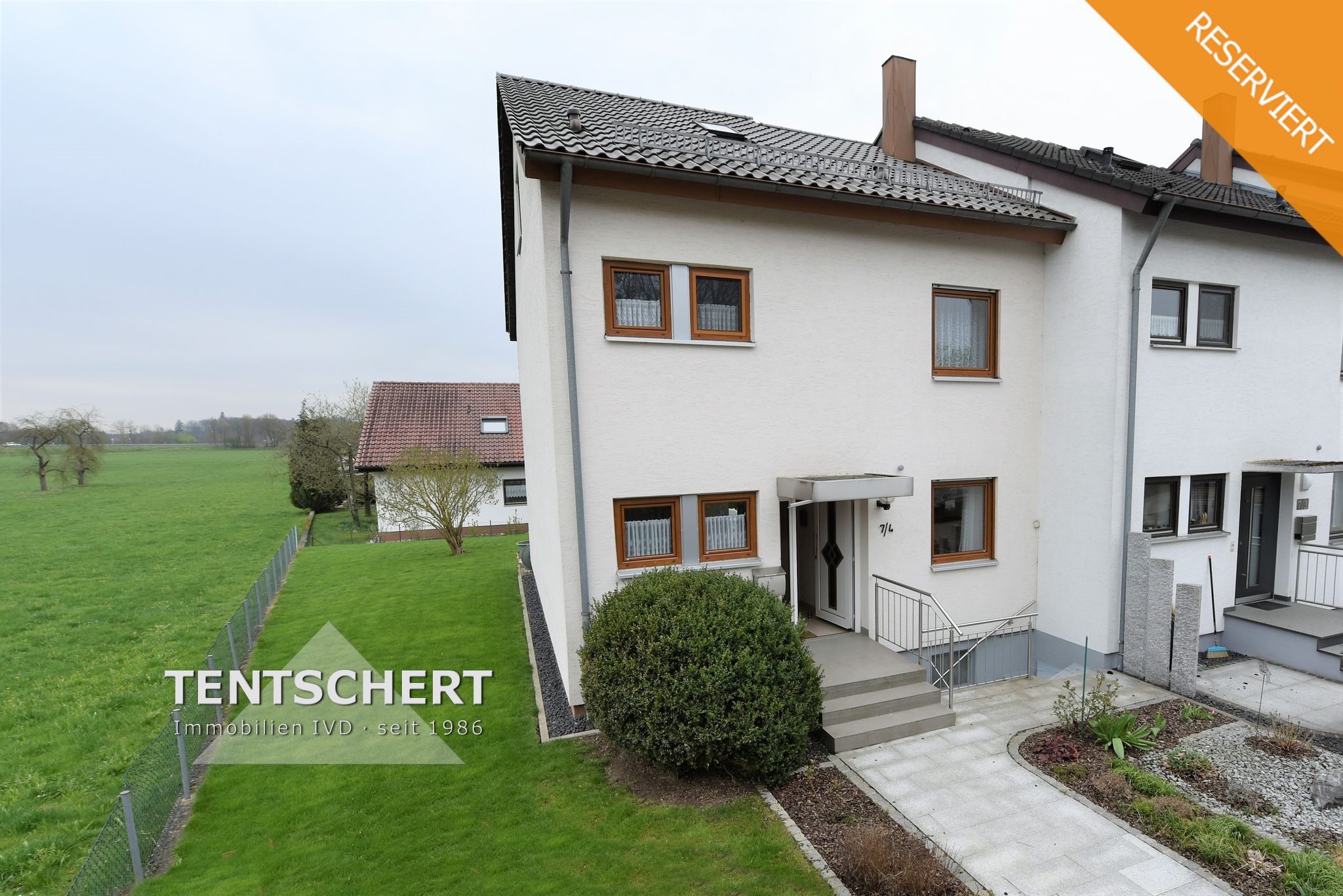 Tentschert Immobilien GmbH & Co. KG - Immobilienangebot - 89079 Ulm - Donaustetten - Reihenhaus - Liebenswert, lebenswert - Gemütliches Reiheneckhaus - PROVISIONSFREI