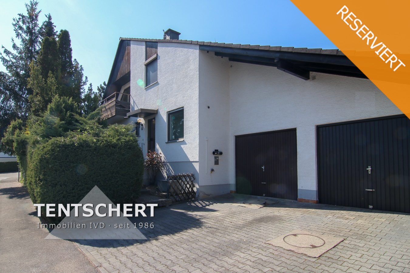 Tentschert Immobilien GmbH & Co. KG - Immobilienangebot - 89275 Elchingen - Elchingen - Doppelhaushälfte - Doppelhaushälfte mit einer Garage in Oberelchingen