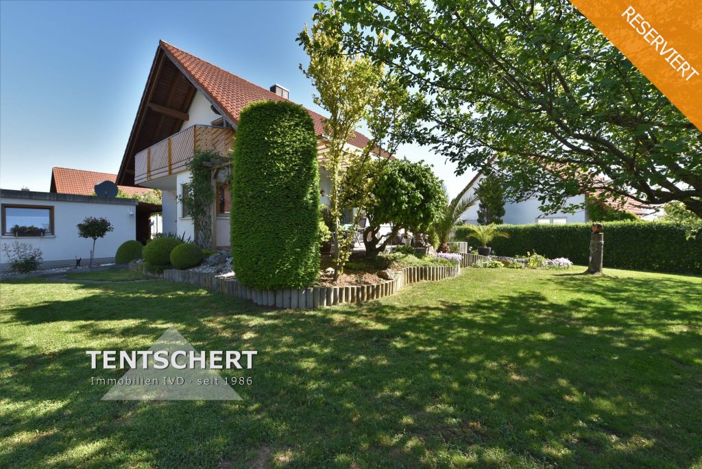 Tentschert Immobilien GmbH & Co. KG - Immobilienangebot - 89168 Niederstotzingen - Niederstotzingen - Einfamilienhaus - "Entspannung für die Sinne" EFH mit großem Garten, Teich und Sauna