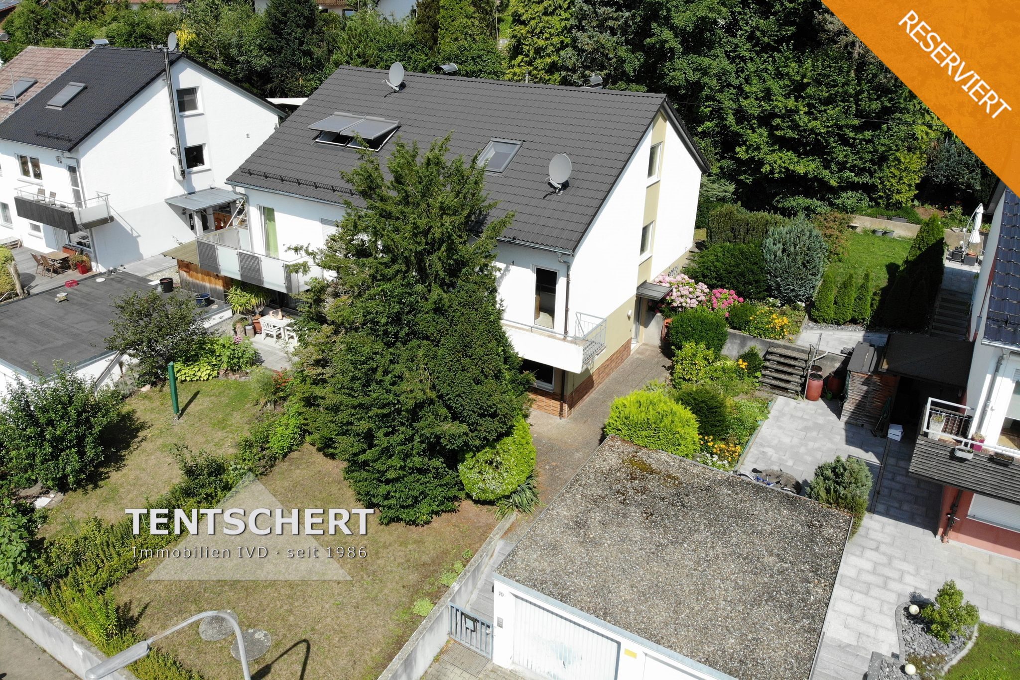 Tentschert Immobilien GmbH & Co. KG - Immobilienangebot - 89250 Senden - Senden - Doppelhaushälfte - Idyllisch gelegene Doppelhaushälfte -- PROVISIONSFREI