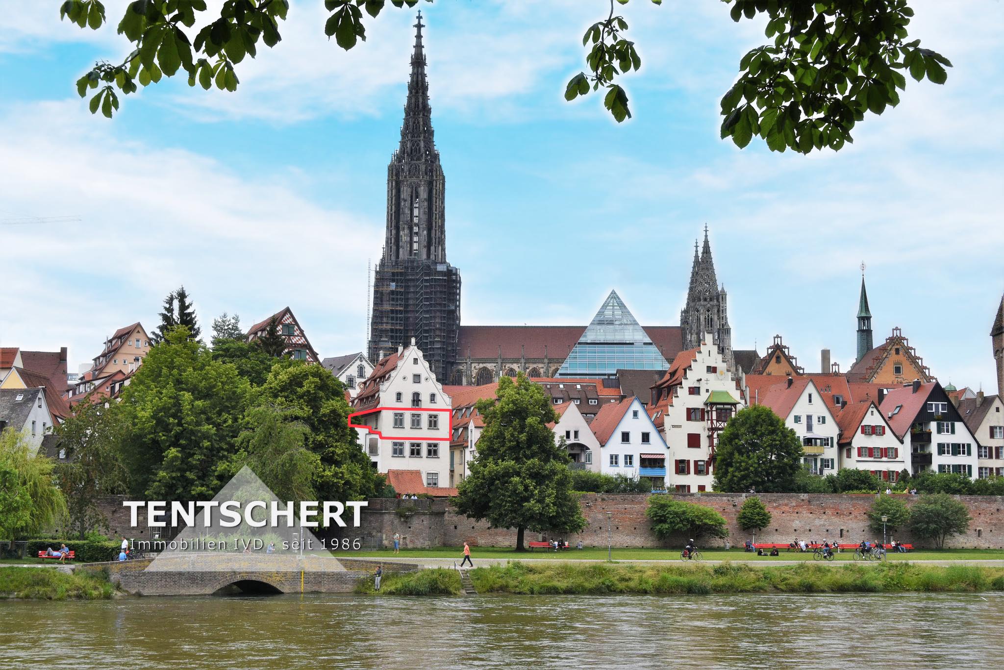 Tentschert Immobilien GmbH & Co. KG - Immobilienangebot - 89073 Ulm - Ulm Mitte - Wohnungen - Wohnen im Fischerviertel mit Donau-Blick