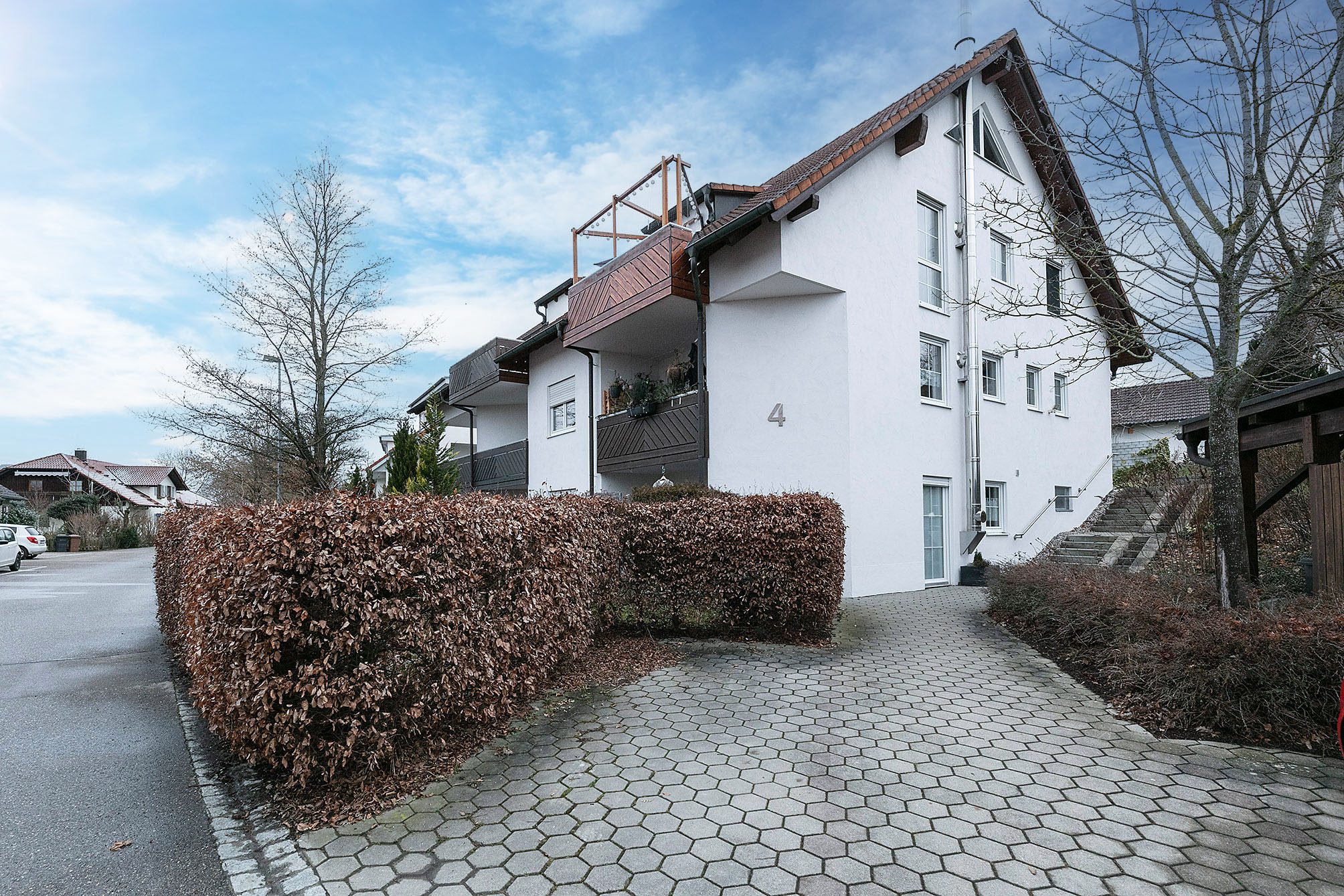 Tentschert Immobilien GmbH & Co. KG - Immobilienangebot - 89250 Senden - Senden - Etagenwohnung - Schöne 3-Zimmer - EBK, zwei Balkone, Pkw Stellplatz
