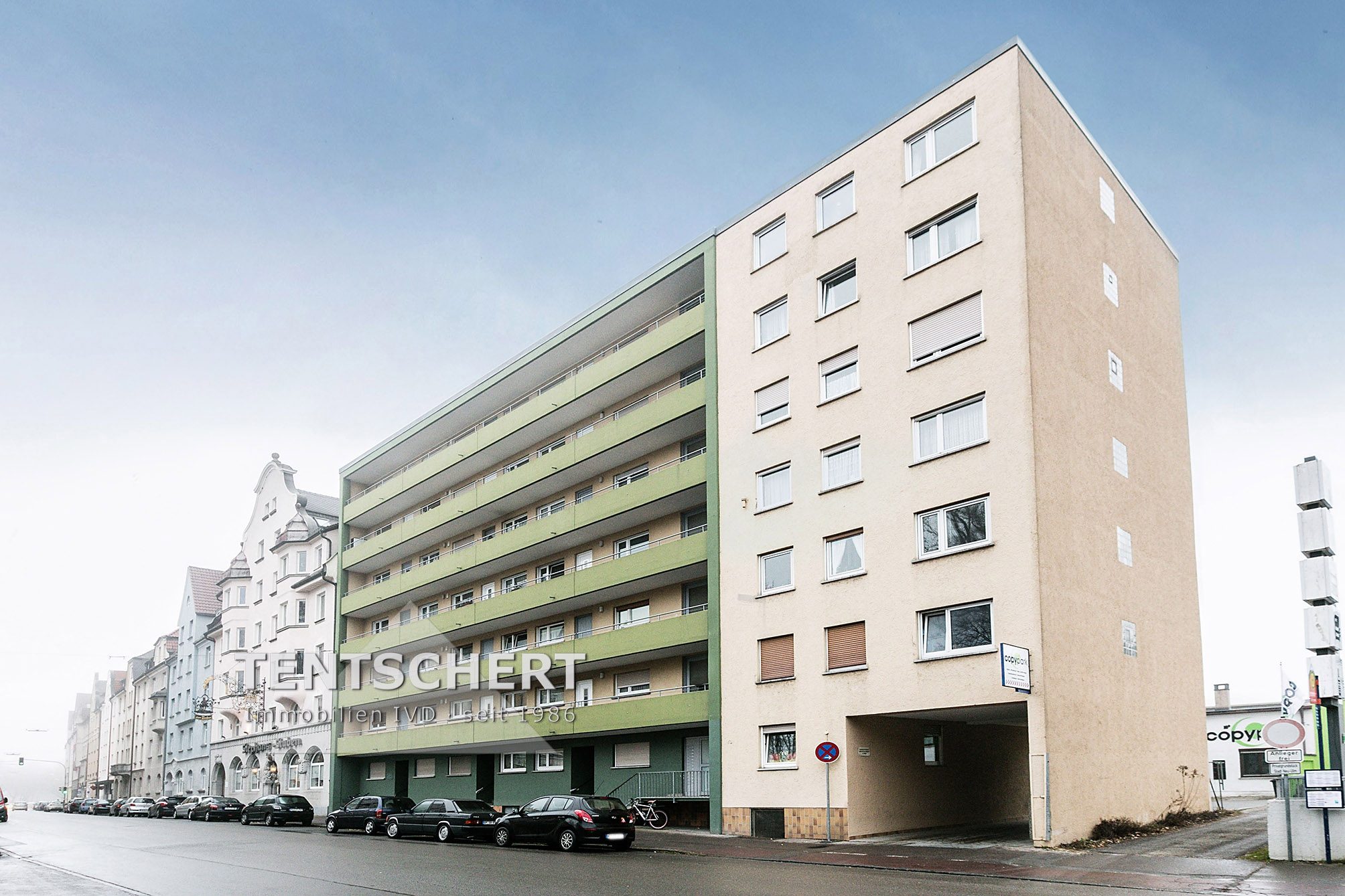 Tentschert Immobilien GmbH & Co. KG - Immobilienangebot - 89231 Neu-Ulm - Mitte - Wohnungen - Helle 2-Zimmer-Etagenwohnung im Herzen von Neu-Ulm!