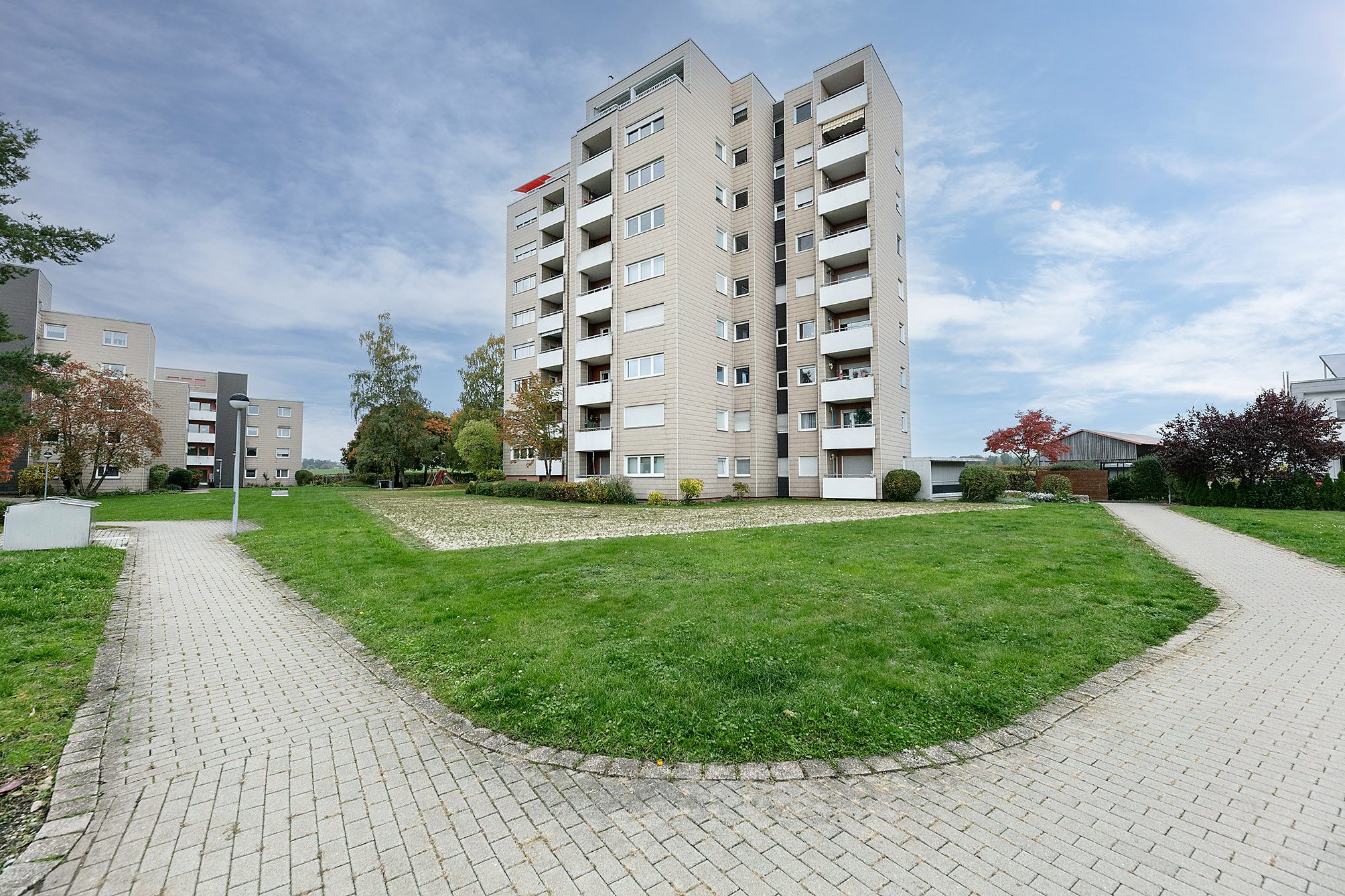Tentschert Immobilien GmbH & Co. KG - Immobilienangebot - 89134 Blaustein - Blaustein - Wohnungen - - Über den Dächern von Blaustein - gepflegte 4,5-Zimmer Wohnung mit Loggia