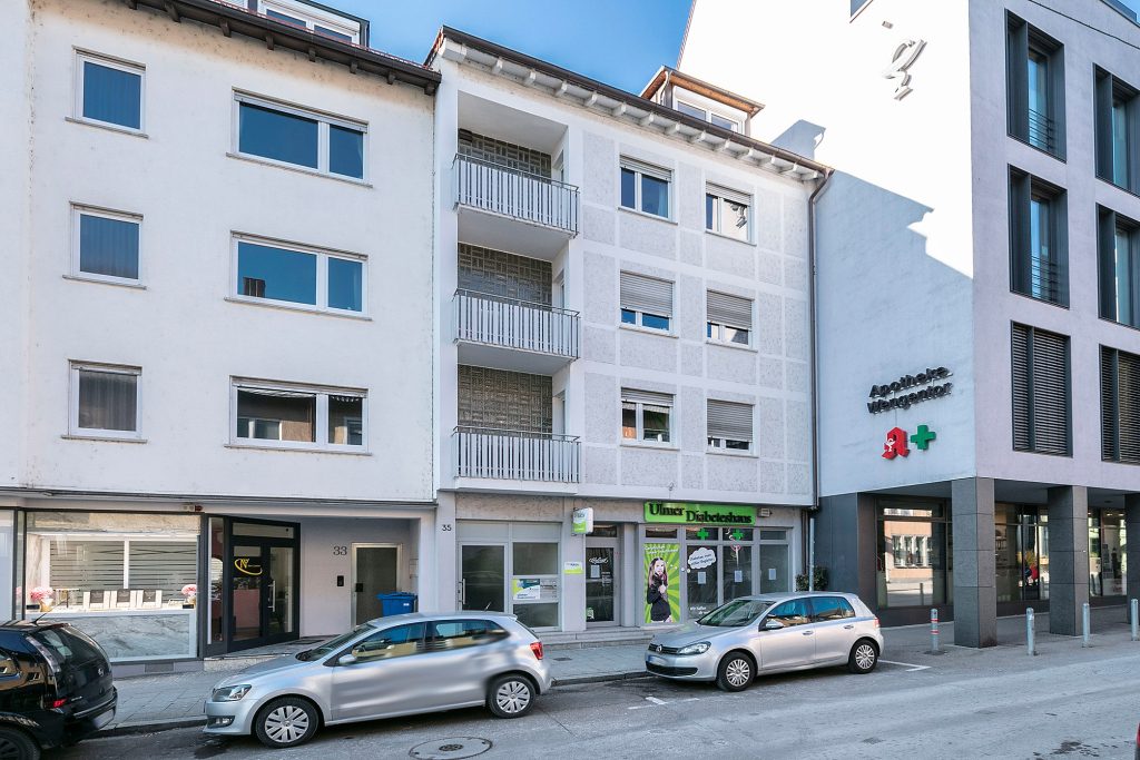 Tentschert Immobilien GmbH & Co. KG - Immobilienangebot - 89073 Ulm - Ulm Mitte - Läden/SB-Märkte - Ladengeschäft an der Ulmer Fußgängerzone