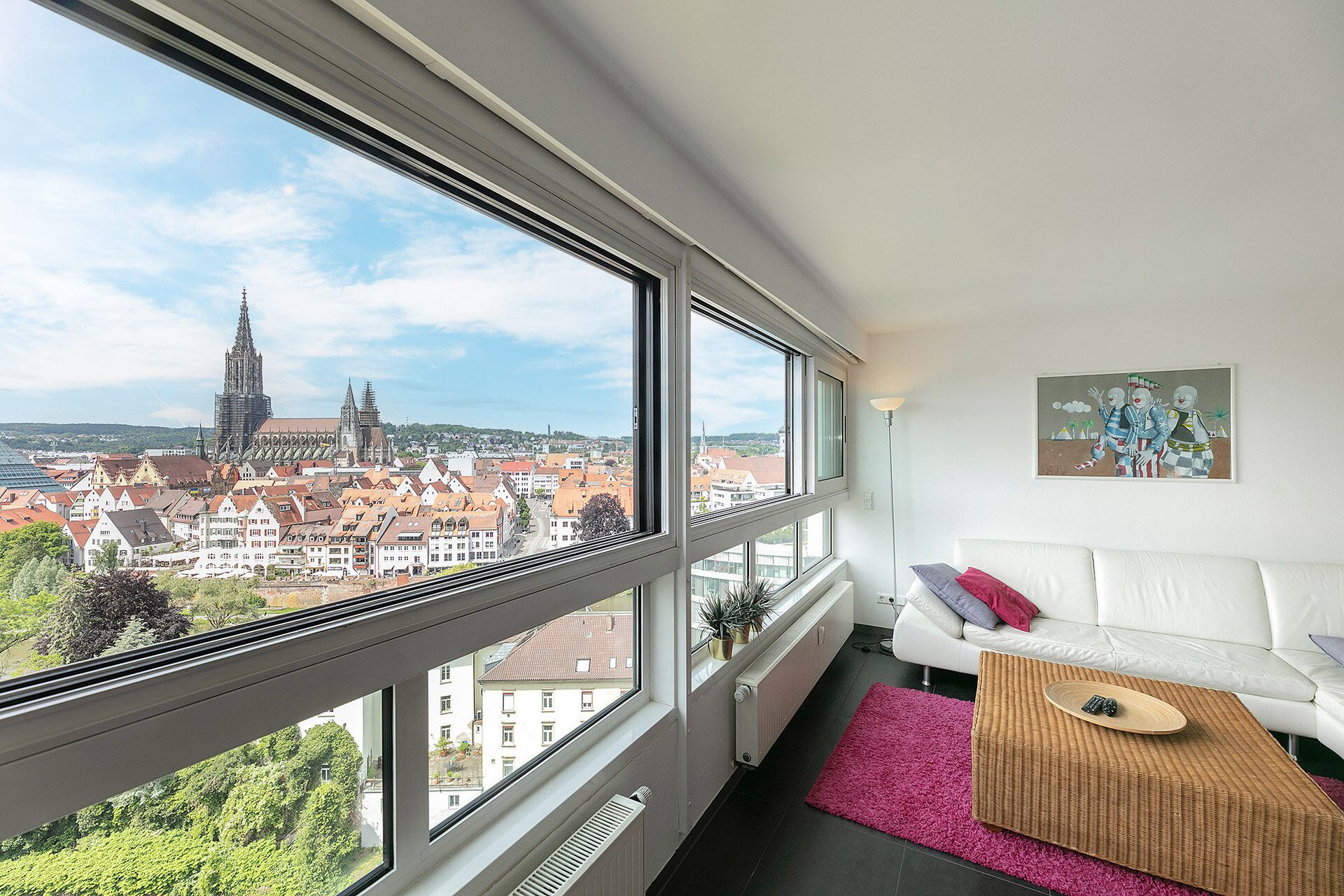 Immobilienangebot - Neu-Ulm - Alle - Einen besseren Münsterblick gibt's nicht!